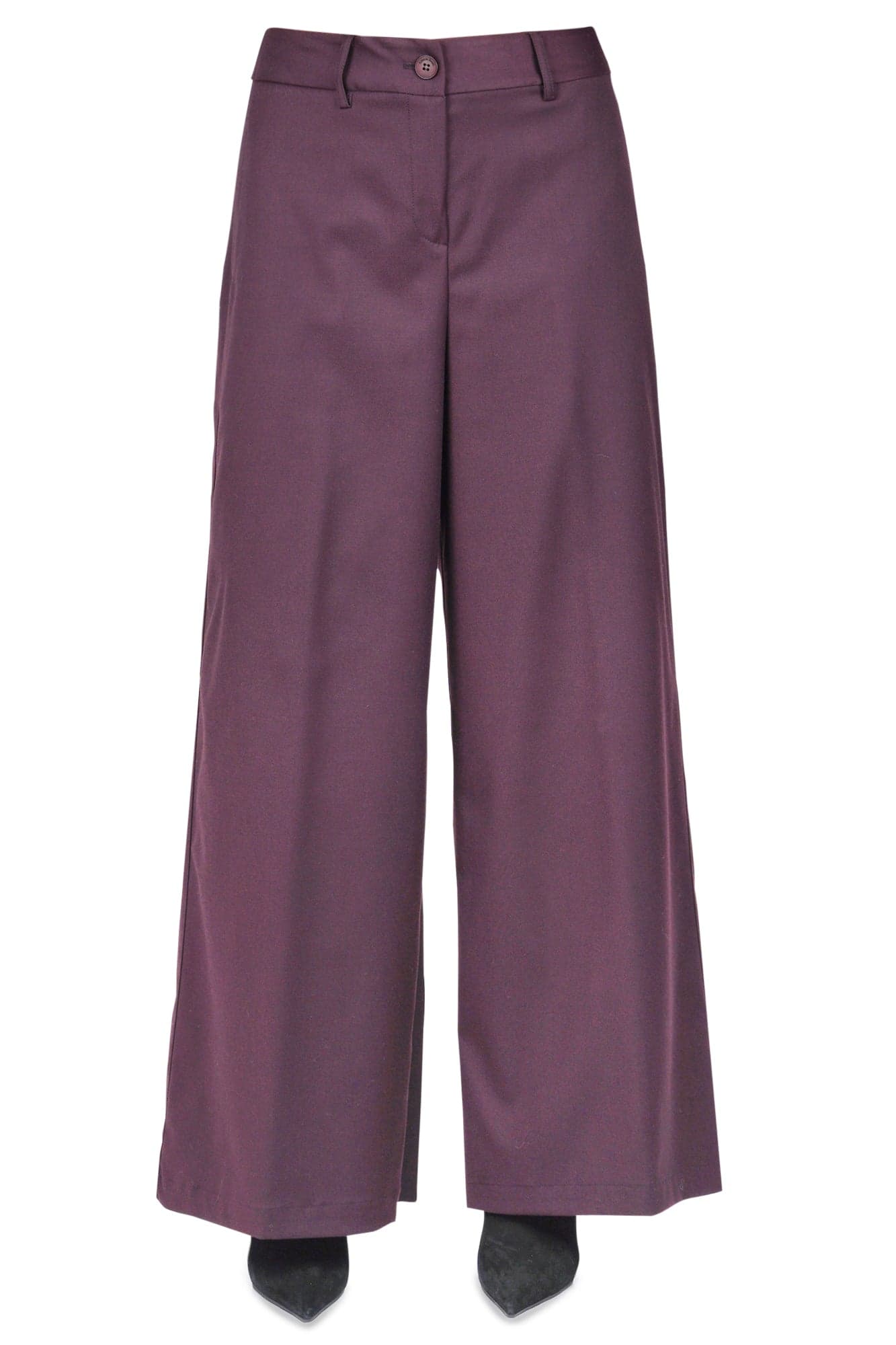ALESSIA SANTI Alessia Santi - Pantalone - 461586 - Bordeaux da donna in Pantaloni Drestige - Casamassima, commercioVirtuoso.it