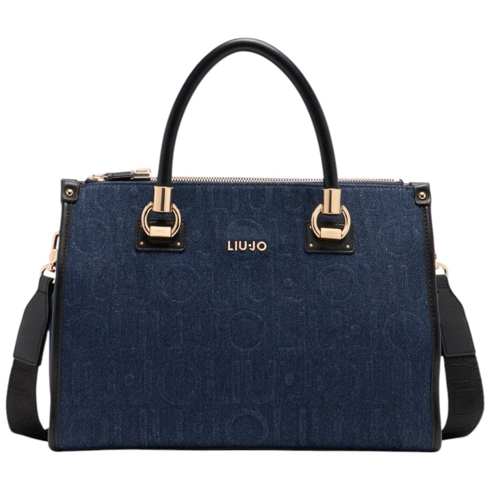 Liu Jo borsa satchel in denim AF5008D0001-94024 in Borse a spalla Prodotti di Classe - Nocera Superiore, commercioVirtuoso.it