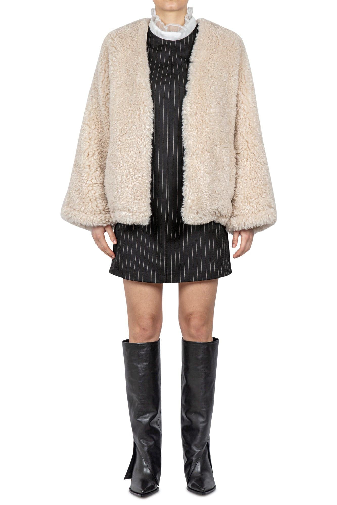 SO ALLURE So Allure - Abito - 441928 - Nero/Beige da donna in Casual Drestige - Casamassima, commercioVirtuoso.it