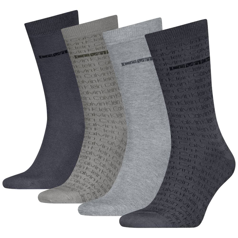 Calvin Klein uomo pack 4 calze grigio combo 701235980002801 in Calze Prodotti di Classe - Nocera Superiore, commercioVirtuoso.it