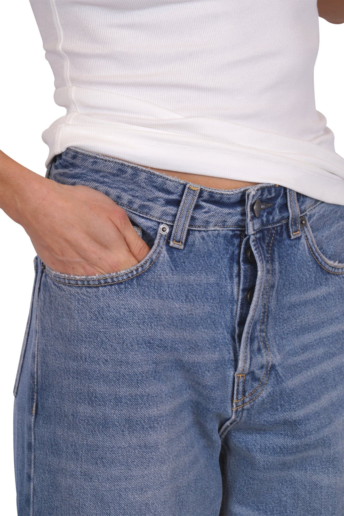 HAIKURE Haikure - Jeans - 470587 - Denim da donna in Pantaloni sportivi Drestige - Casamassima, commercioVirtuoso.it