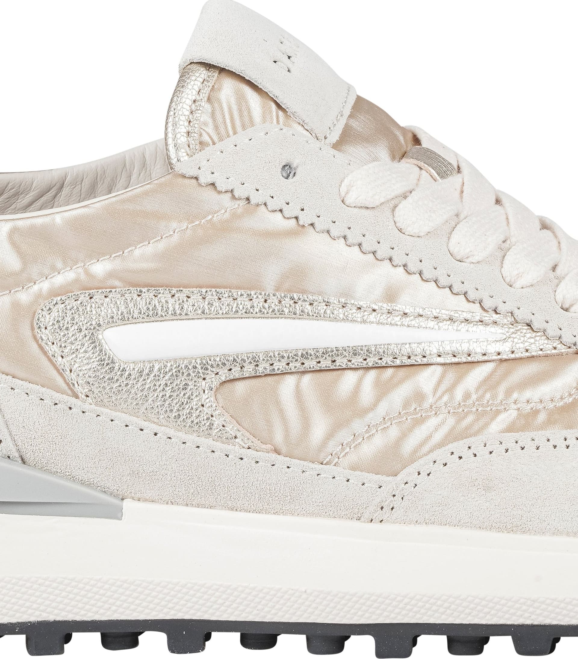 D.A.T.E. DATE - Sneakers - 460519 - Beige/Oro da donna in Sneaker casual Drestige - Casamassima, commercioVirtuoso.it