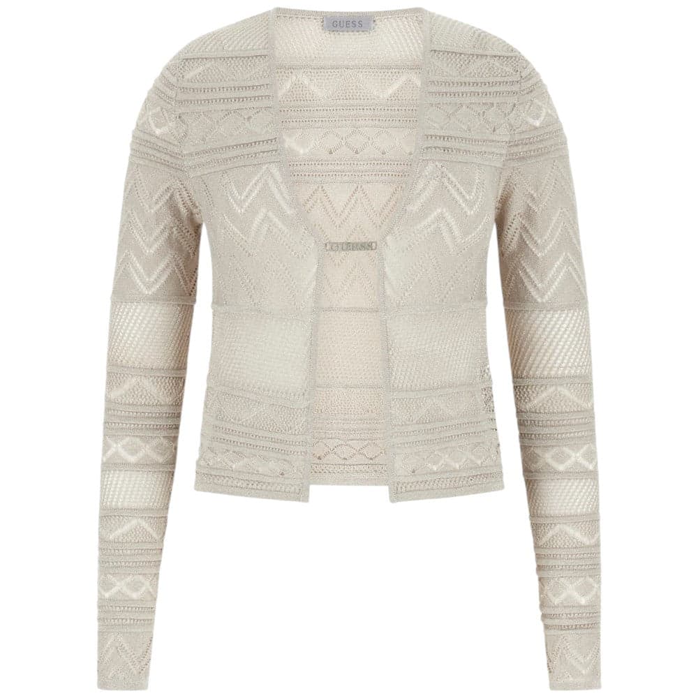 Guess cardigan traforato in lurex Nellie W5GR15 Z3E22 F97H Maglieria Guess