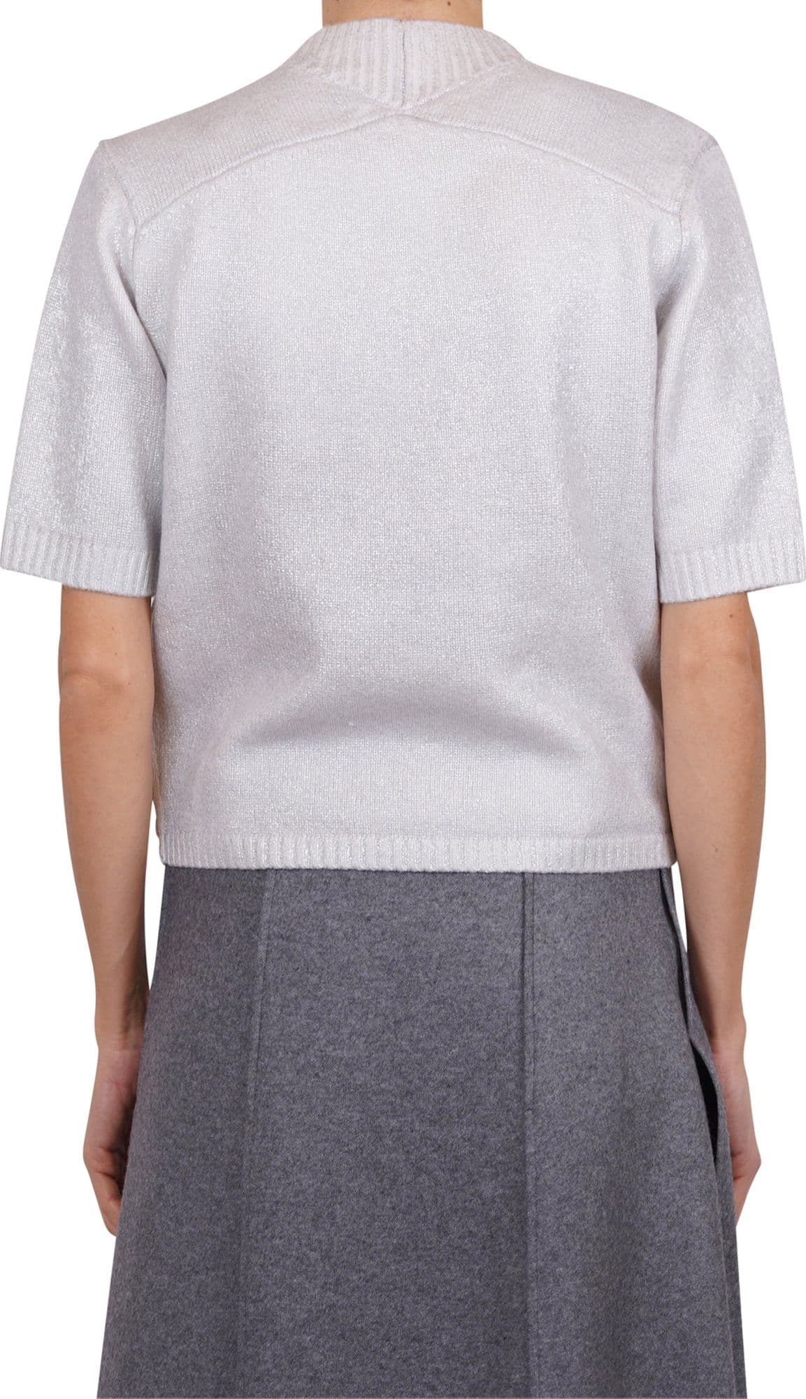 Semi-Couture Semi Couture - Maglia - 461700 - Grigio perla da donna in Maglioni Drestige - Casamassima, commercioVirtuoso.it