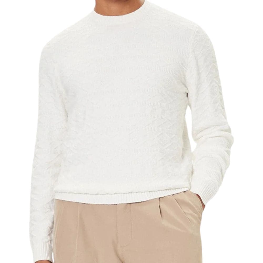 Guess pullover panna RHETT FAIR ISLE M5BR42 Z2ZK2 G018 in Maglioni Prodotti di Classe - Nocera Superiore, commercioVirtuoso.it