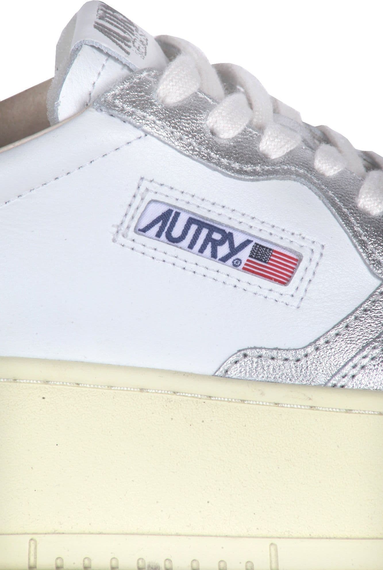 AUTRY Autry - Sneakers - 460606 - Argento/Bianco da donna in Sneaker casual Drestige - Casamassima, commercioVirtuoso.it