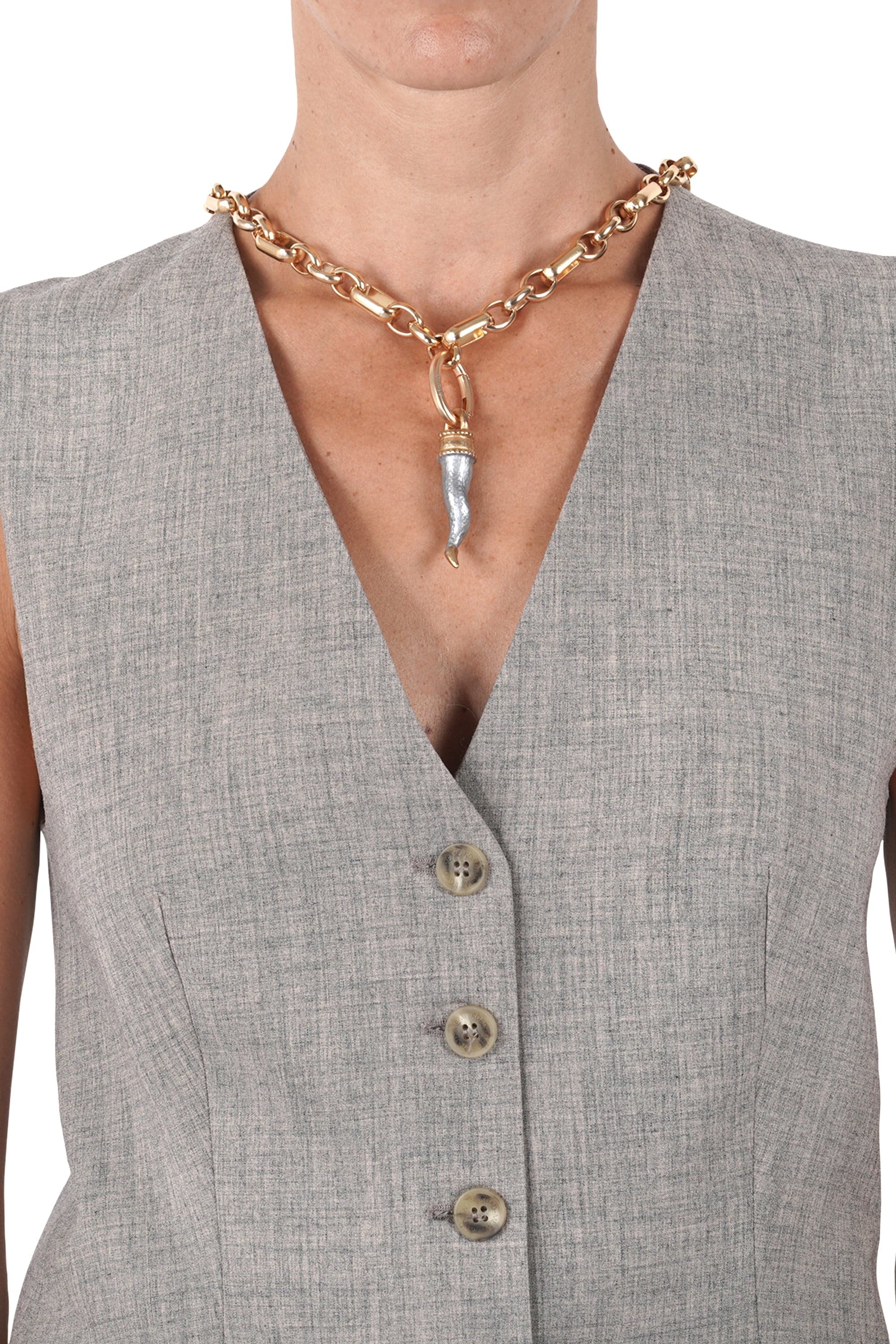 ALEVA' BIJOUX Aleva' Bijoux - Ciondolo - 461326 - Grigio da donna in Collane Drestige - Casamassima, commercioVirtuoso.it