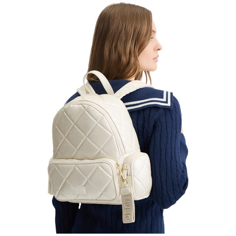 Liu Jo zaino matelasse light gold TA5294E0669 Zaini Liu Jo