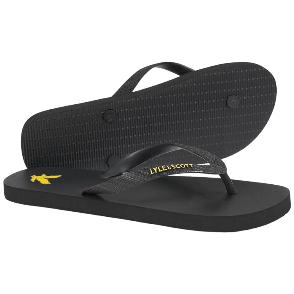 Lyle & Scott inftadito Flip Flop neri FW1213 Infradito Lyle & Scott