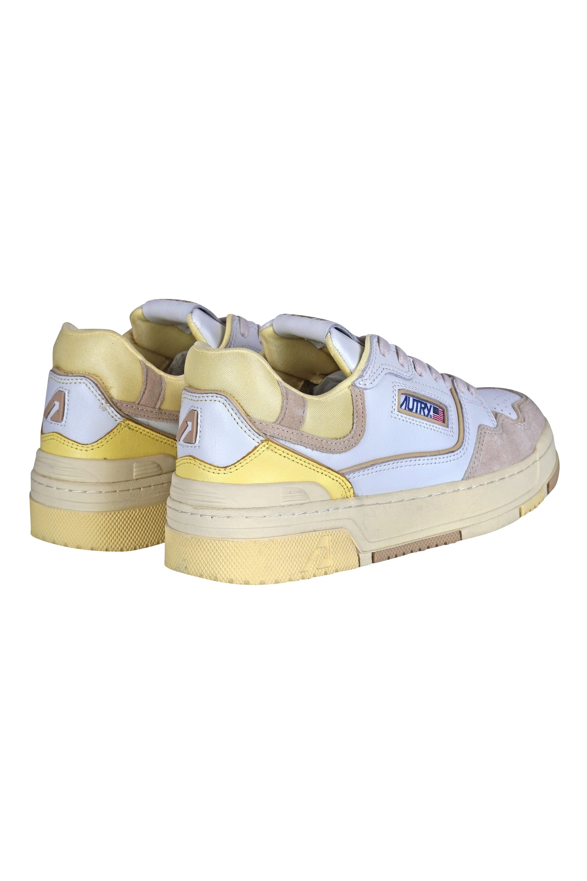 AUTRY Autry - Sneakers - 470575 - Bianco/Giallo da donna in Sneaker casual Drestige - Casamassima, commercioVirtuoso.it