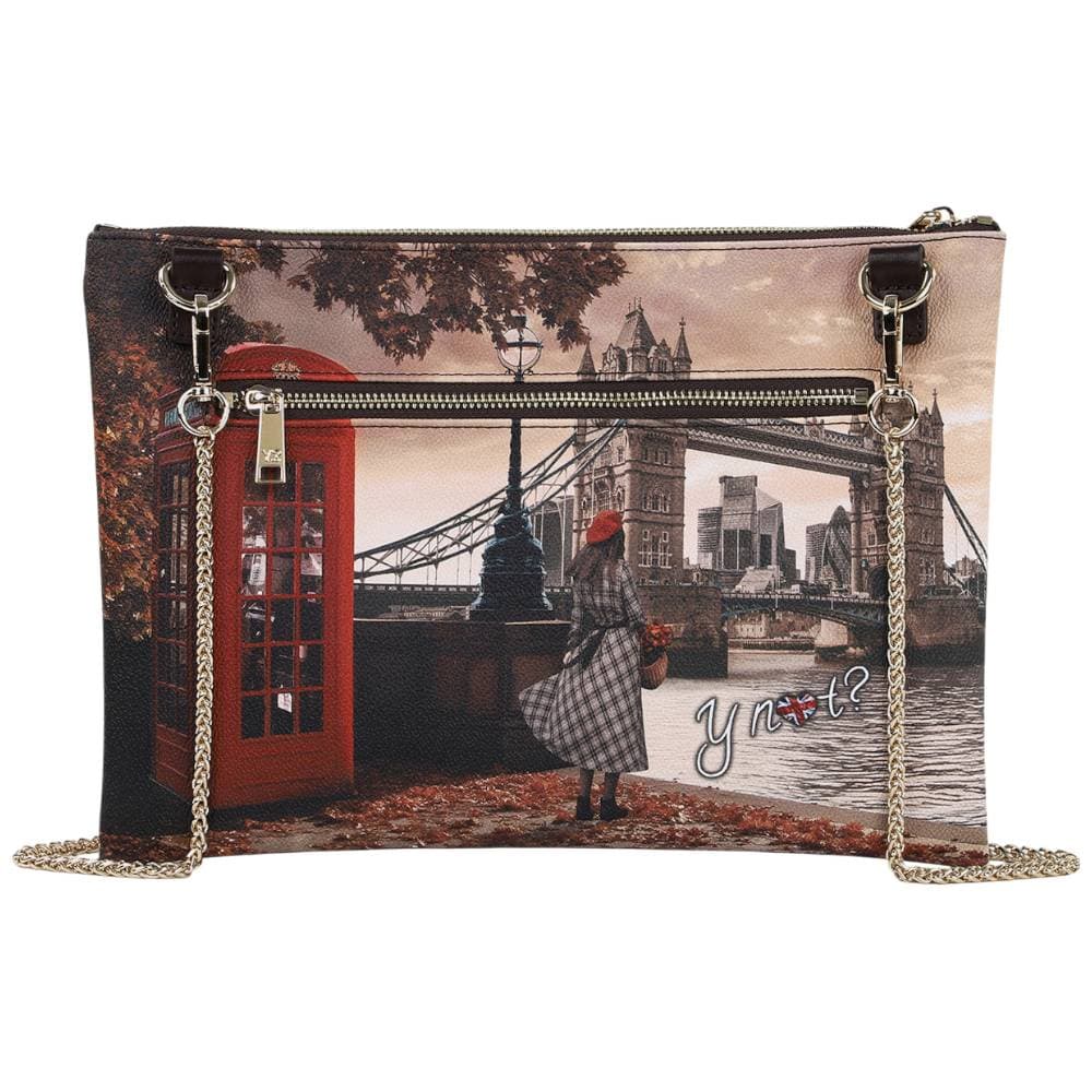 YNot borsa piatta clutch LONDON BRIDGE YES605F6 in Borse a tracolla Prodotti di Classe - Nocera Superiore, commercioVirtuoso.it