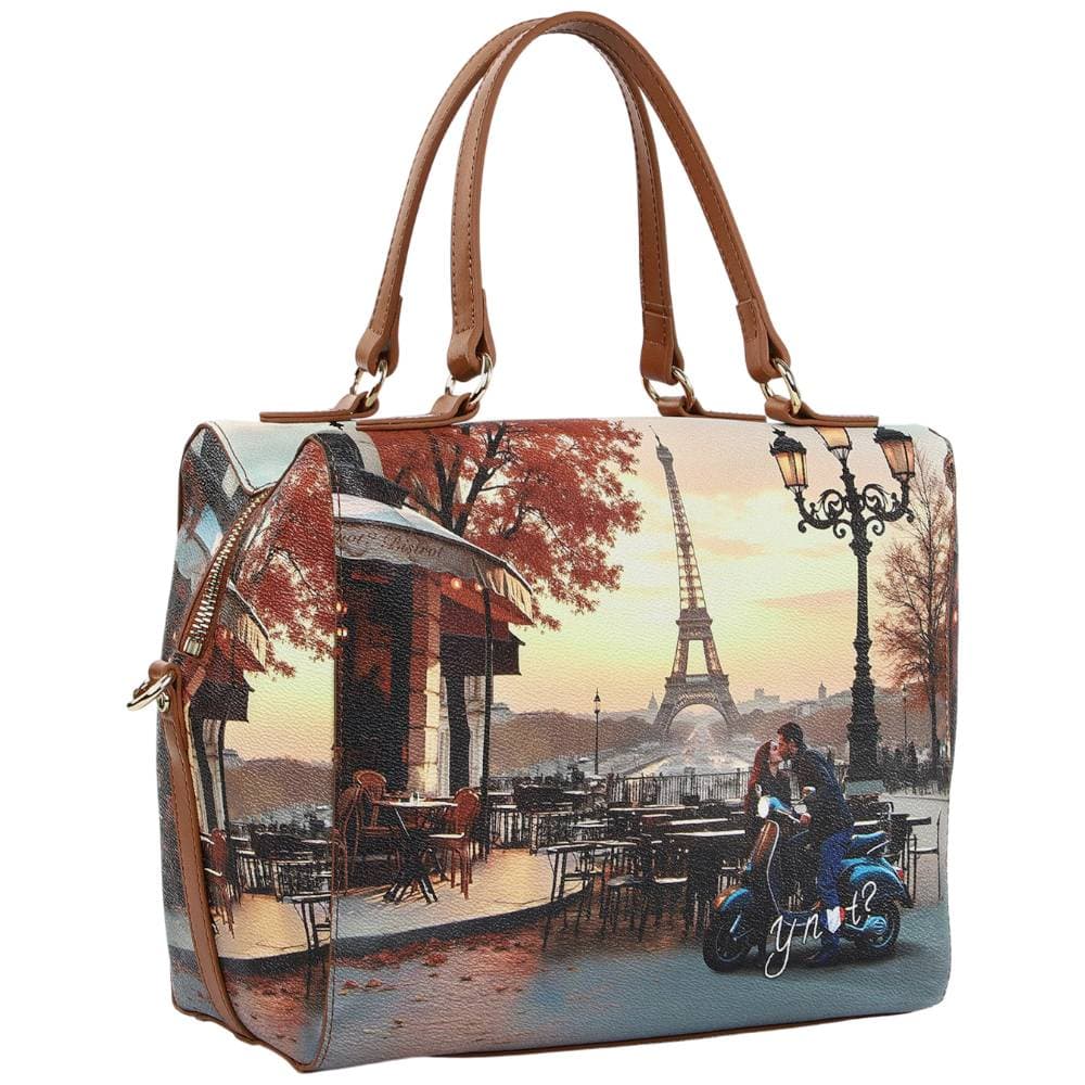 YNot borsa boston KISSES FROM PARIS YES702F6 in Borse a tracolla Prodotti di Classe - Nocera Superiore, commercioVirtuoso.it