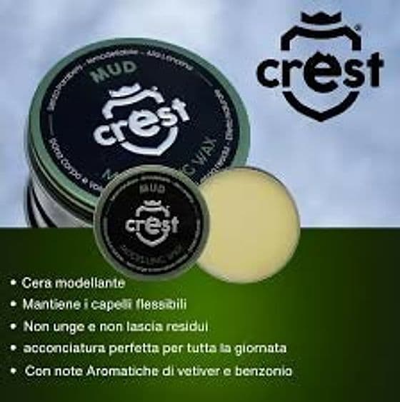 Cera Opaca Capelli Crest Matte Wax – Modellante Tenuta Medio-Forte Effetto Naturale Opaco, Non Grassa, Styling Professionale Uomo in Paste argille e cere Ricci Perfetti - Partinico, commercioVirtuoso.it