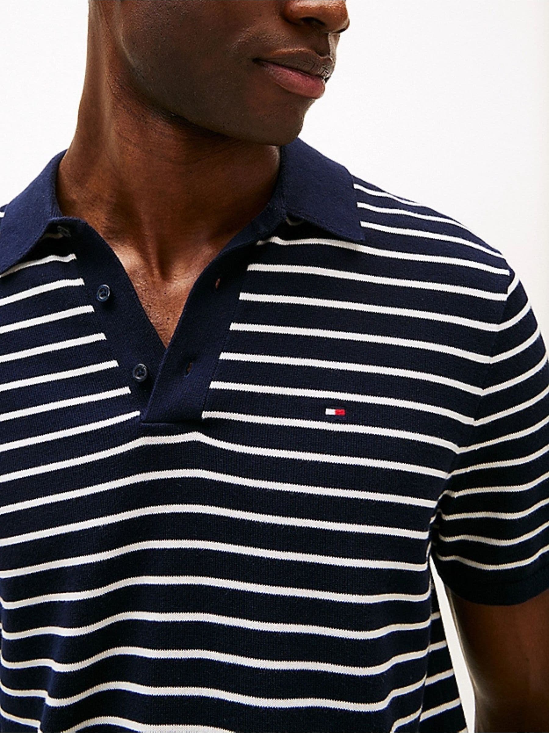Tommy Hilfiger POLO ESSENTIAL COTTON KNITTED POLO da uomo in Cardigan Drestige - Casamassima, commercioVirtuoso.it
