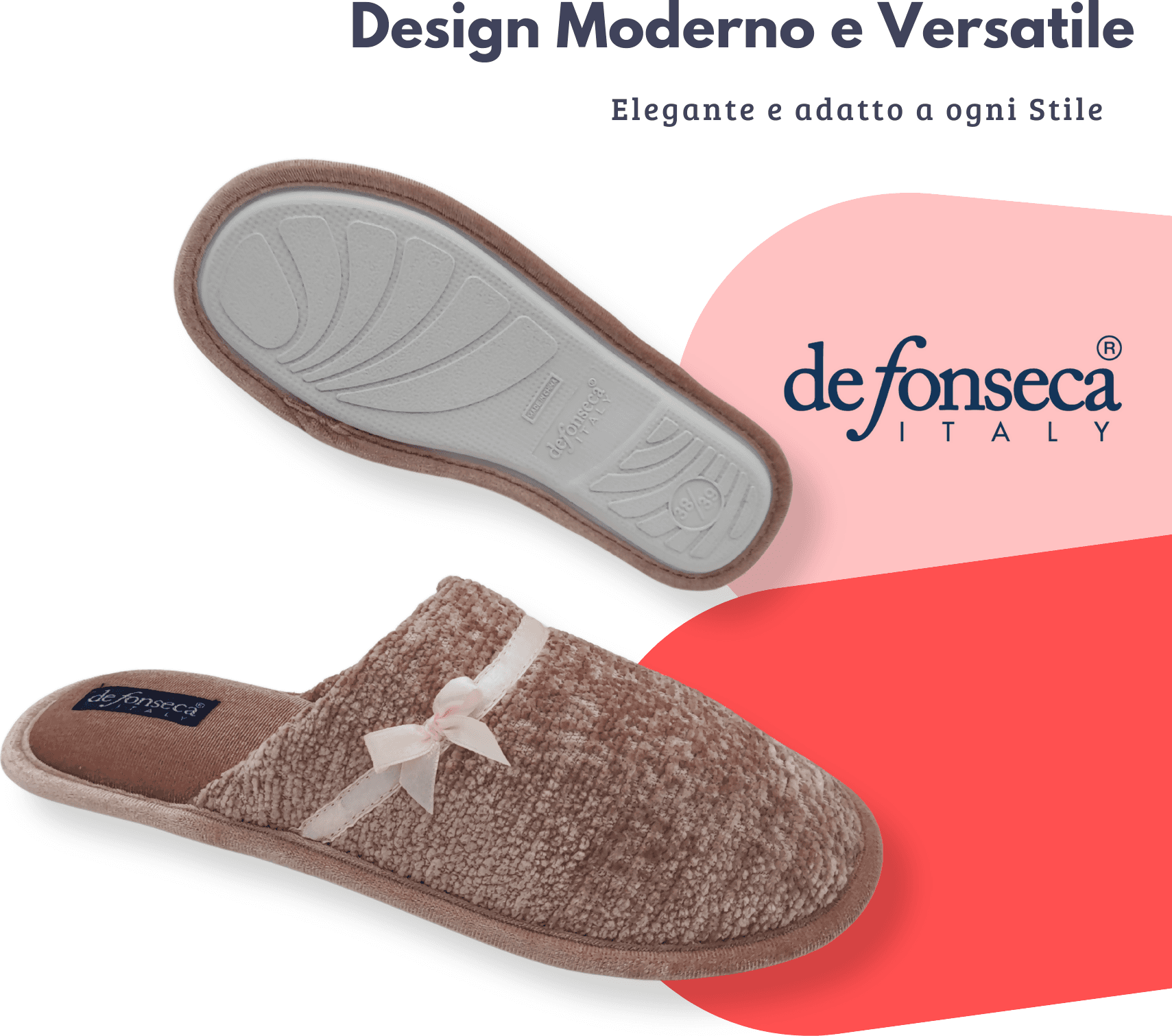 de fonseca Calde Ciabatte Uomo Donna, Pantofole Invernali Chiuse da Casa, Lavabili e per Ospiti in Ciabatte moda Primo Calzature - Venezia, commercioVirtuoso.it