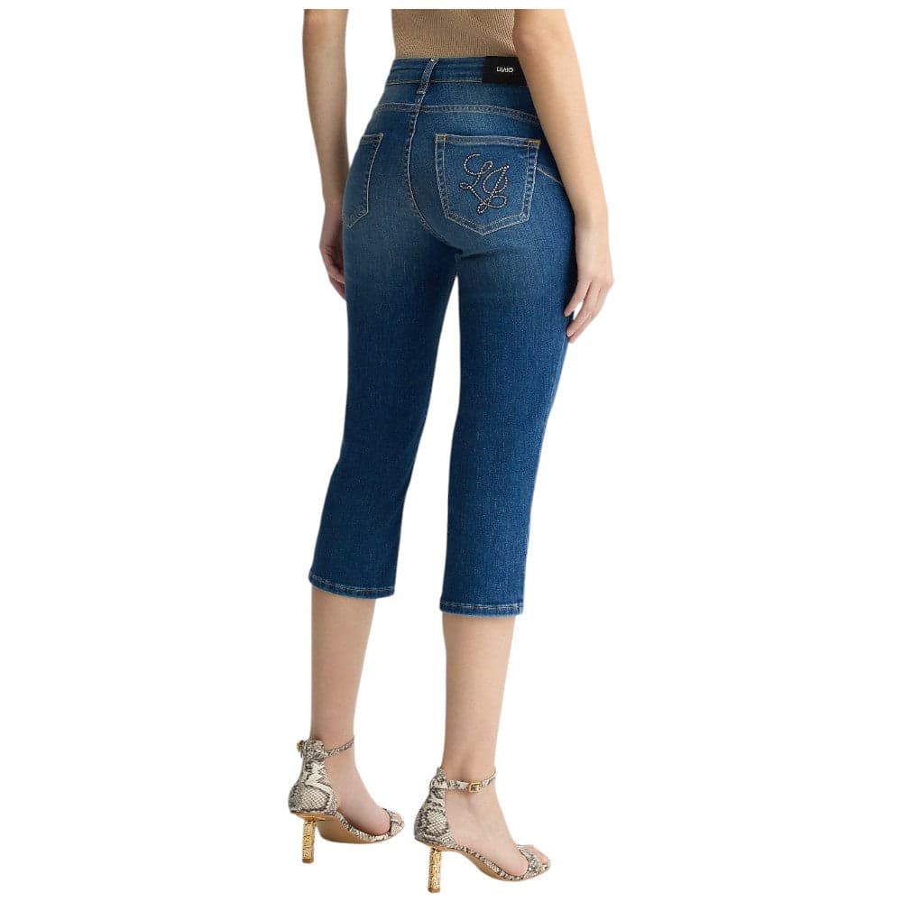 Liu Jo jeans capri bottom up UA5180D4811 Jeans Liu Jo