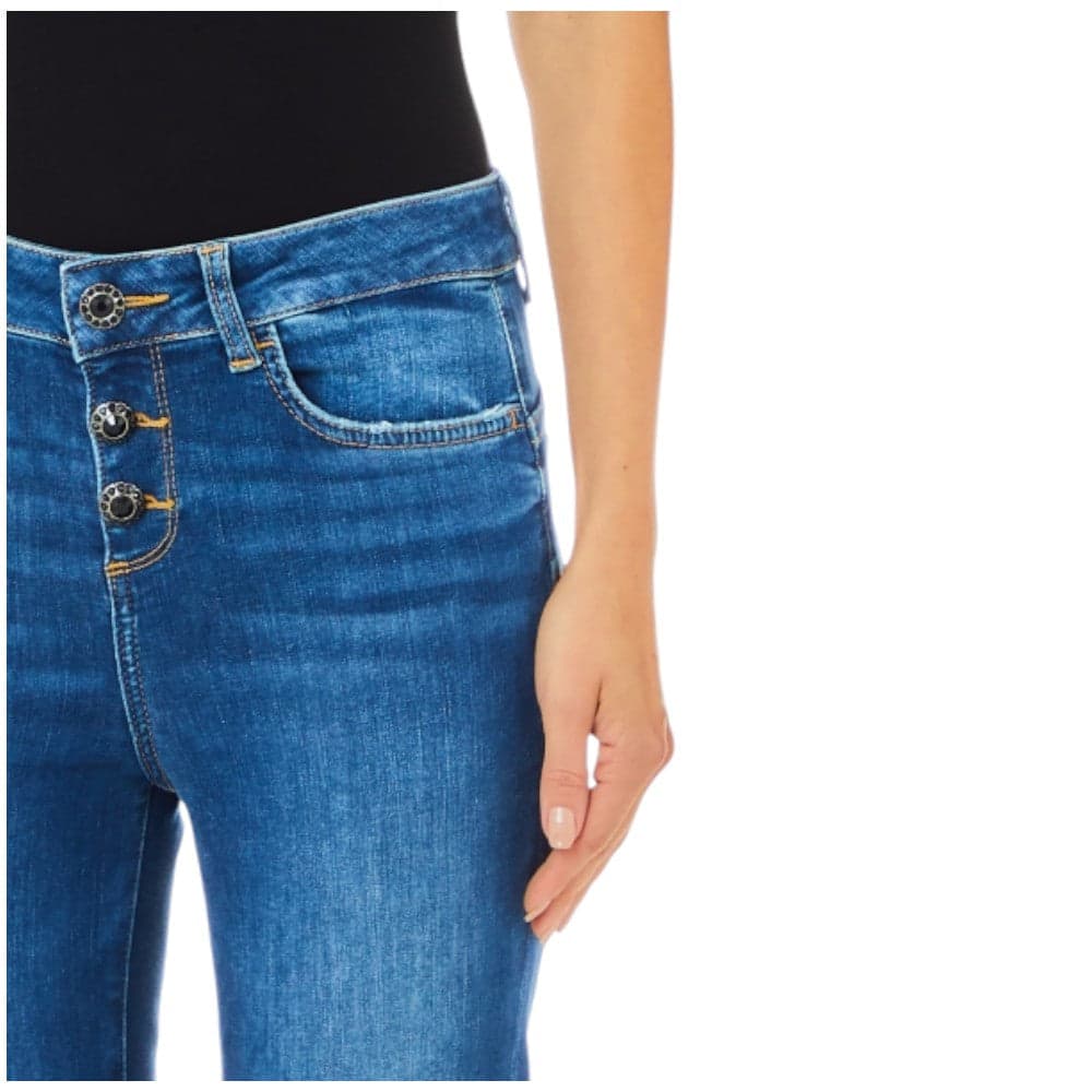 Liu Jo Jeans vita alta Princess bottom up UF4040D4811 Jeans Liu Jo