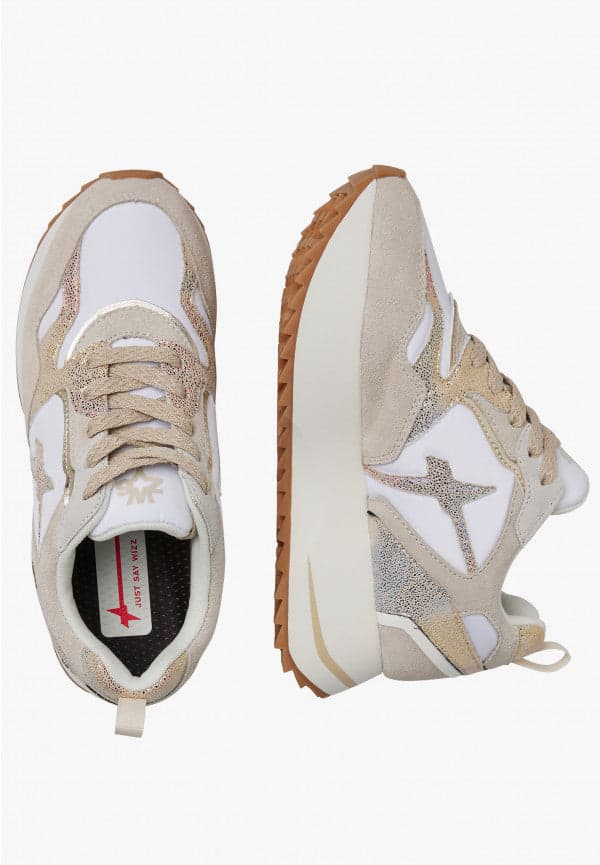 W6yz scarpa donna mod Anny 2 Beige/White in Scarpe col tacco Broadway Red - Barletta, commercioVirtuoso.it