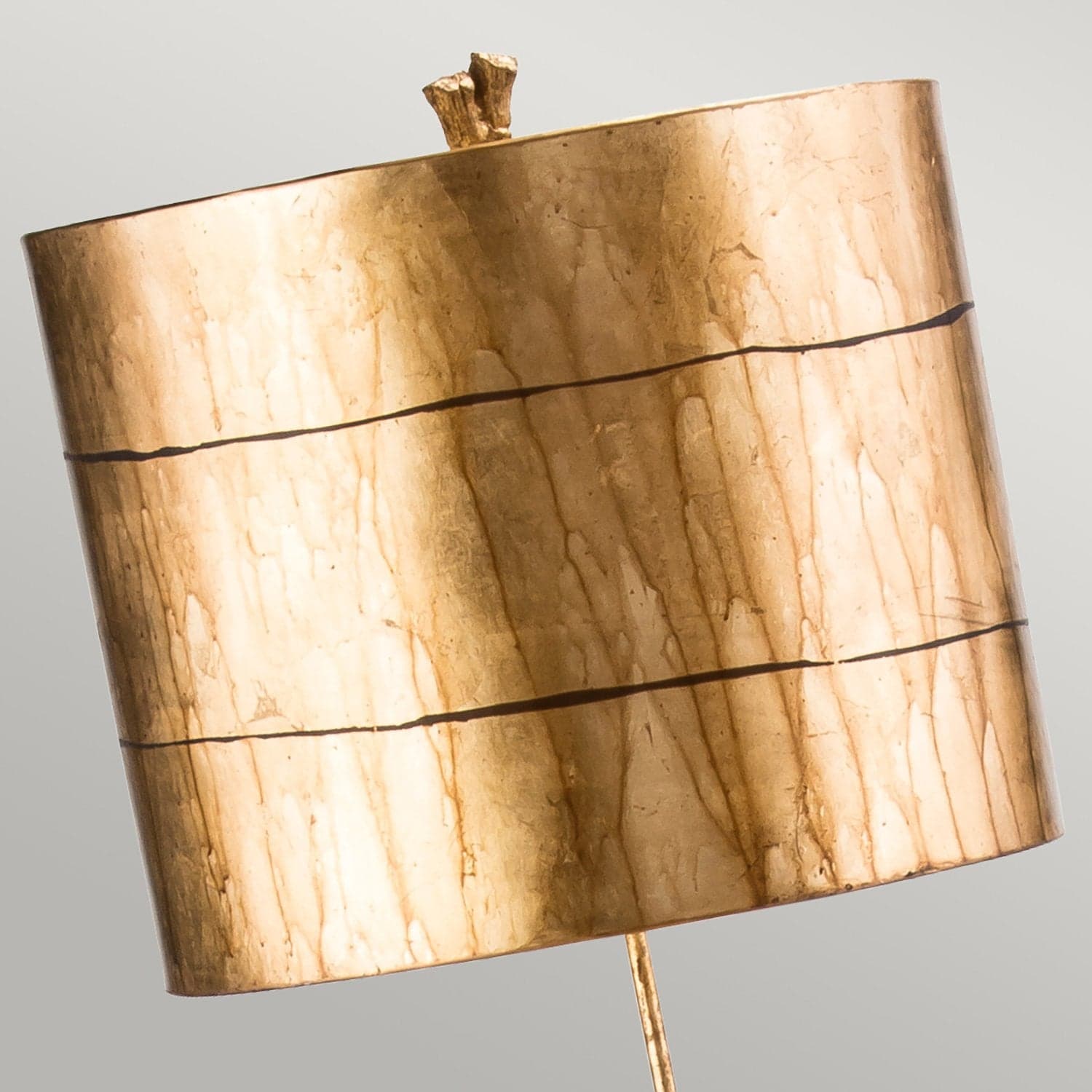 Piantana Contemporanea Fragment Acciaio Oro Antico Plastiche 1 Luce E27 in Lampade da terra LuceArt - Montecorvino Pugliano, commercioVirtuoso.it