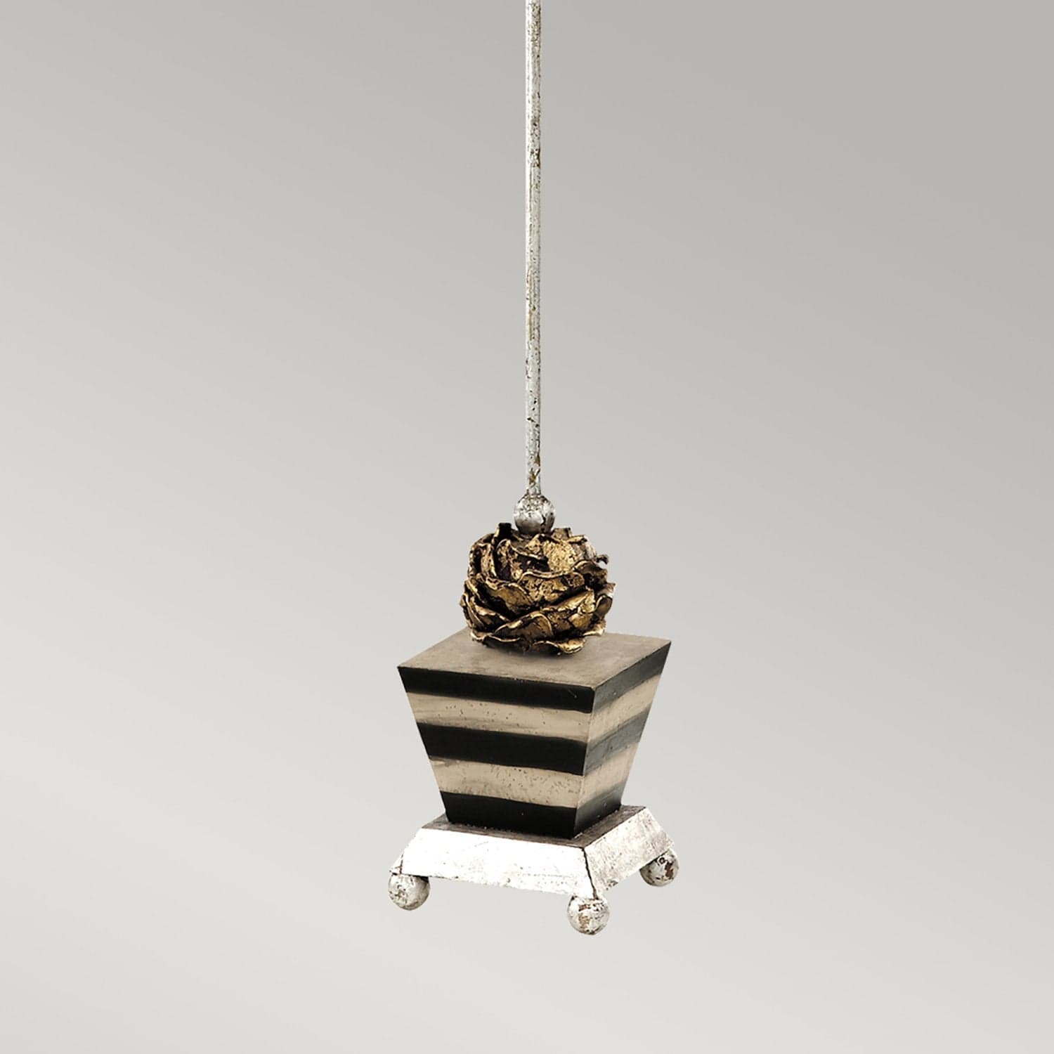 Lampada Da Scrivania Contemporanea Peony Acciaio Nero 1 Luce E27 in Lampade da tavolo e abat-jour LuceArt - Montecorvino Pugliano, commercioVirtuoso.it