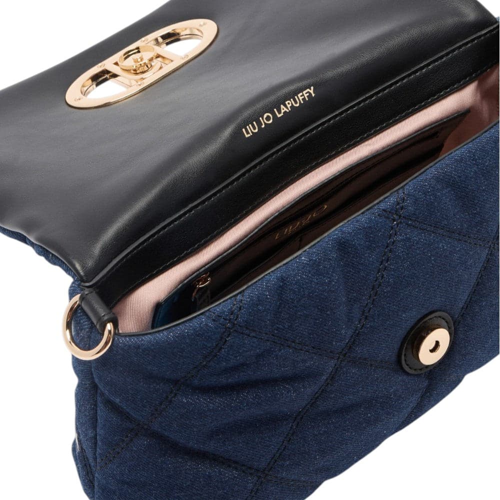 Liu Jo LaPuffy crossbody in denim AF5138D0001-94024 in Borse a tracolla Prodotti di Classe - Nocera Superiore, commercioVirtuoso.it