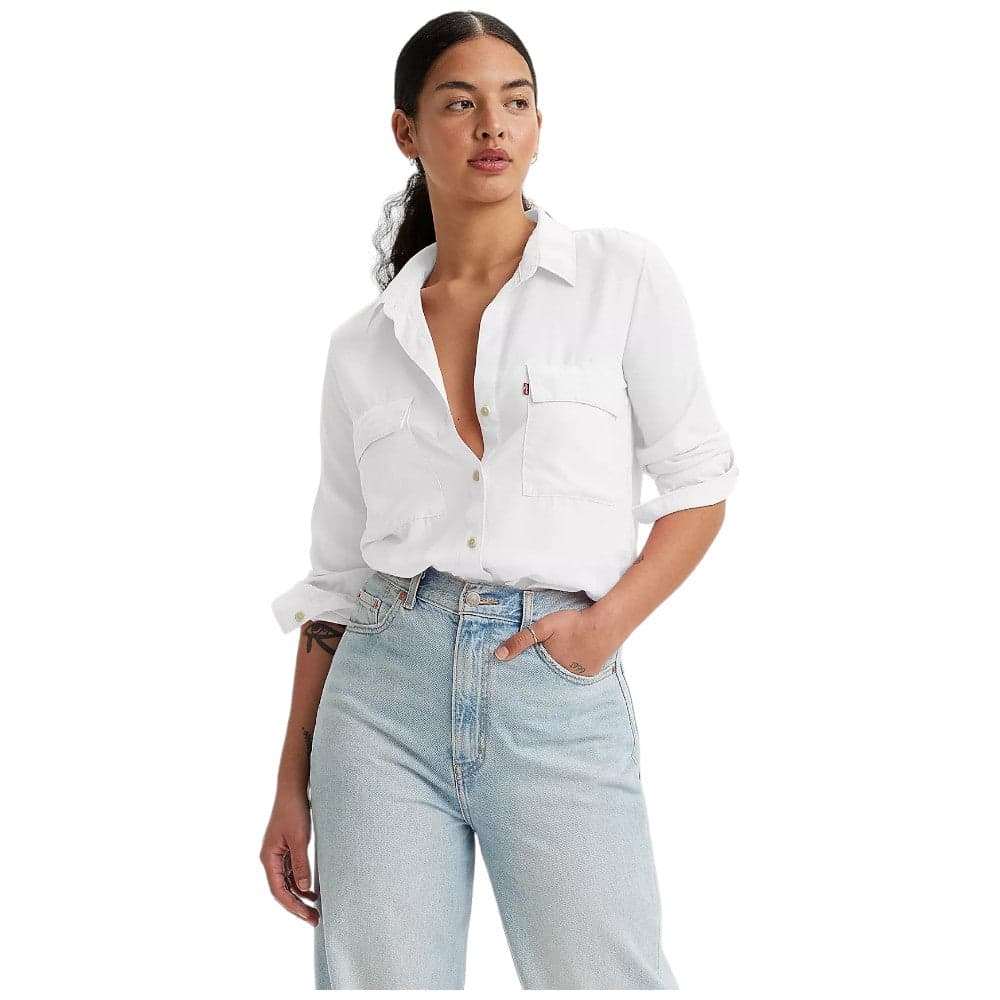 Levi's camicia bianca A7467-0006