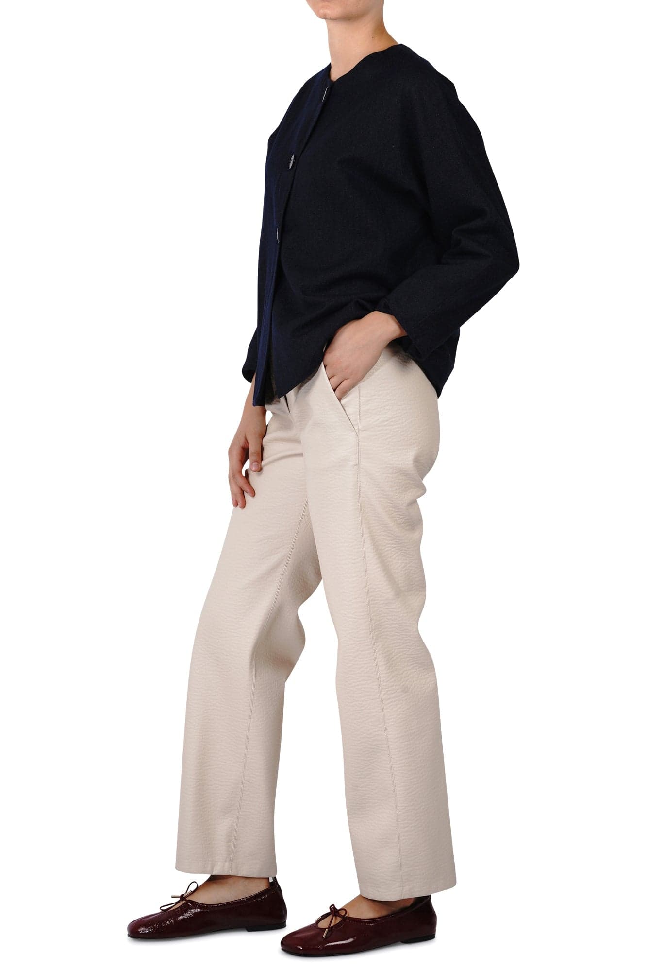 ALESSIA SANTI Alessia Santi - Pantalone - 460311 - Avena da donna in Pantaloni Drestige - Casamassima, commercioVirtuoso.it