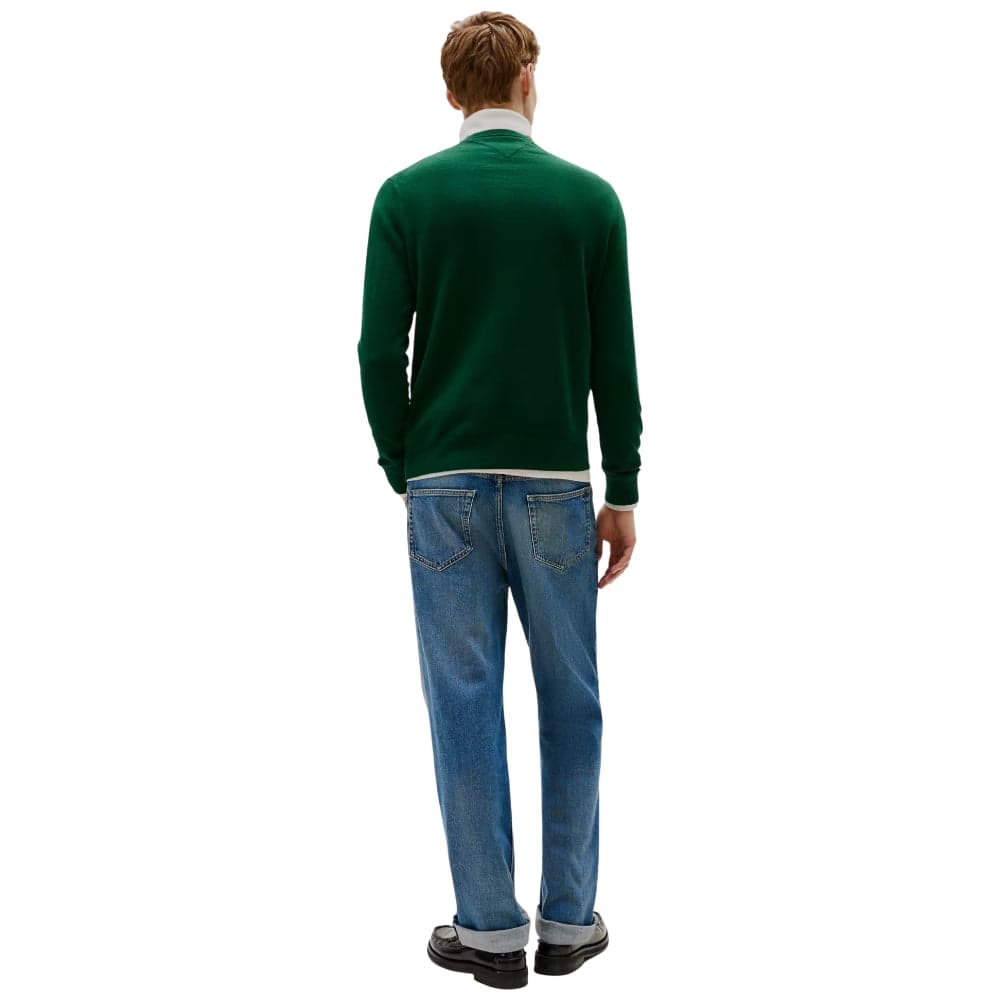 Tommy Hilfiger pullover verde bosco MW0MW39999MQ8 in Maglioni Prodotti di Classe - Nocera Superiore, commercioVirtuoso.it