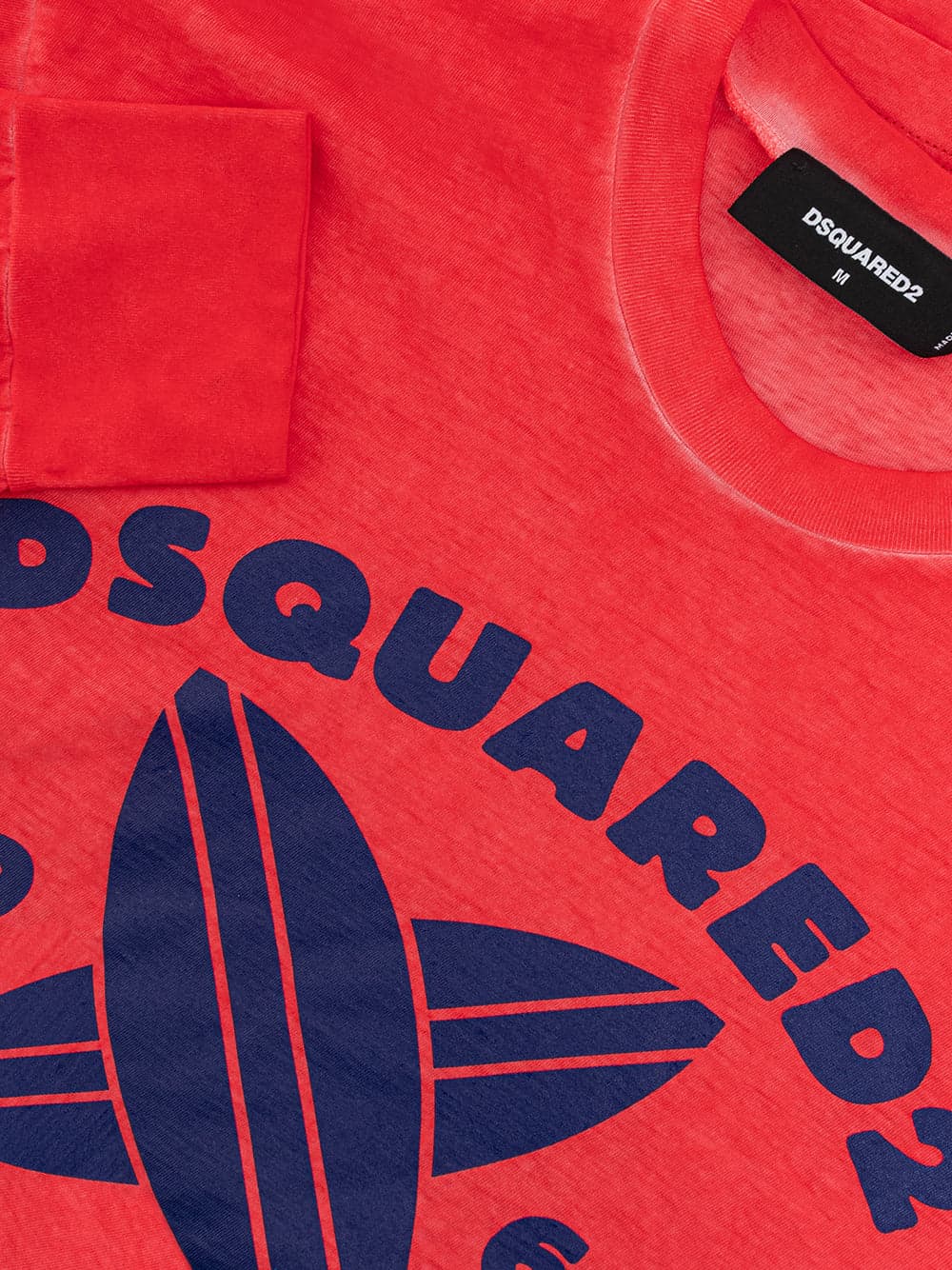 DSQUARED2 T-Shirt Maniche Lunghe con Stampa Dsquared2 da uomo in T-shirt Drestige - Casamassima, commercioVirtuoso.it