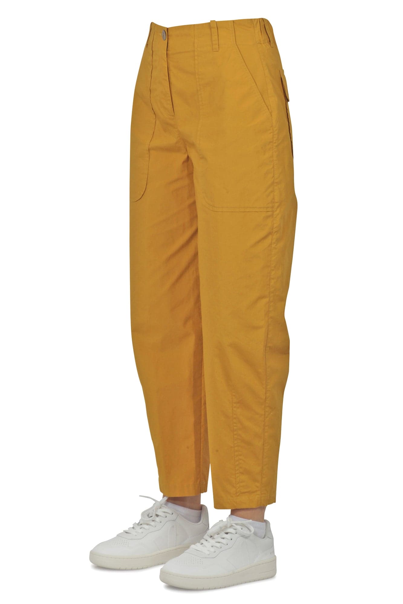 ALESSIA SANTI Alessia Santi - Pantalone - 450143 - Ocra da donna in Pantaloni Drestige - Casamassima, commercioVirtuoso.it