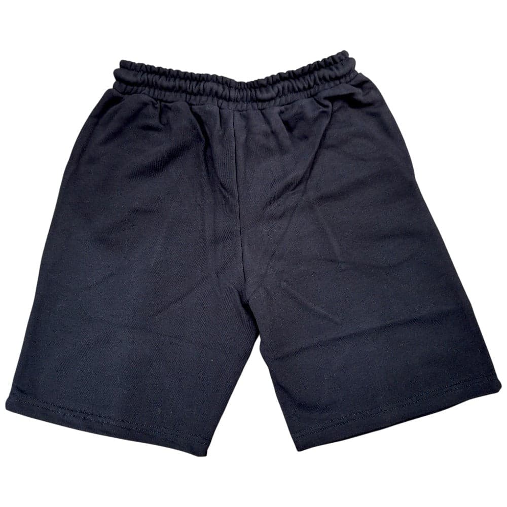 ICON bermuda nero in felpa logo grande ICUS2S5B001 Bermuda ICON