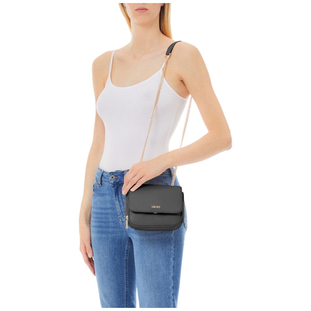 Liu Jo borsa a tracolla crossbody nera linea Caliwen AA5220E001 Borse Liu Jo