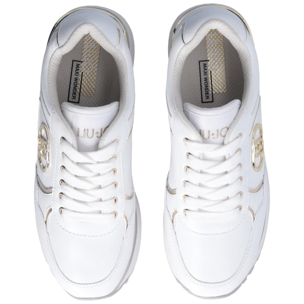 Liu Jo sneakers bianche super platform MAXI WONDER PLUS in Sneaker casual Prodotti di Classe - Nocera Superiore, commercioVirtuoso.it