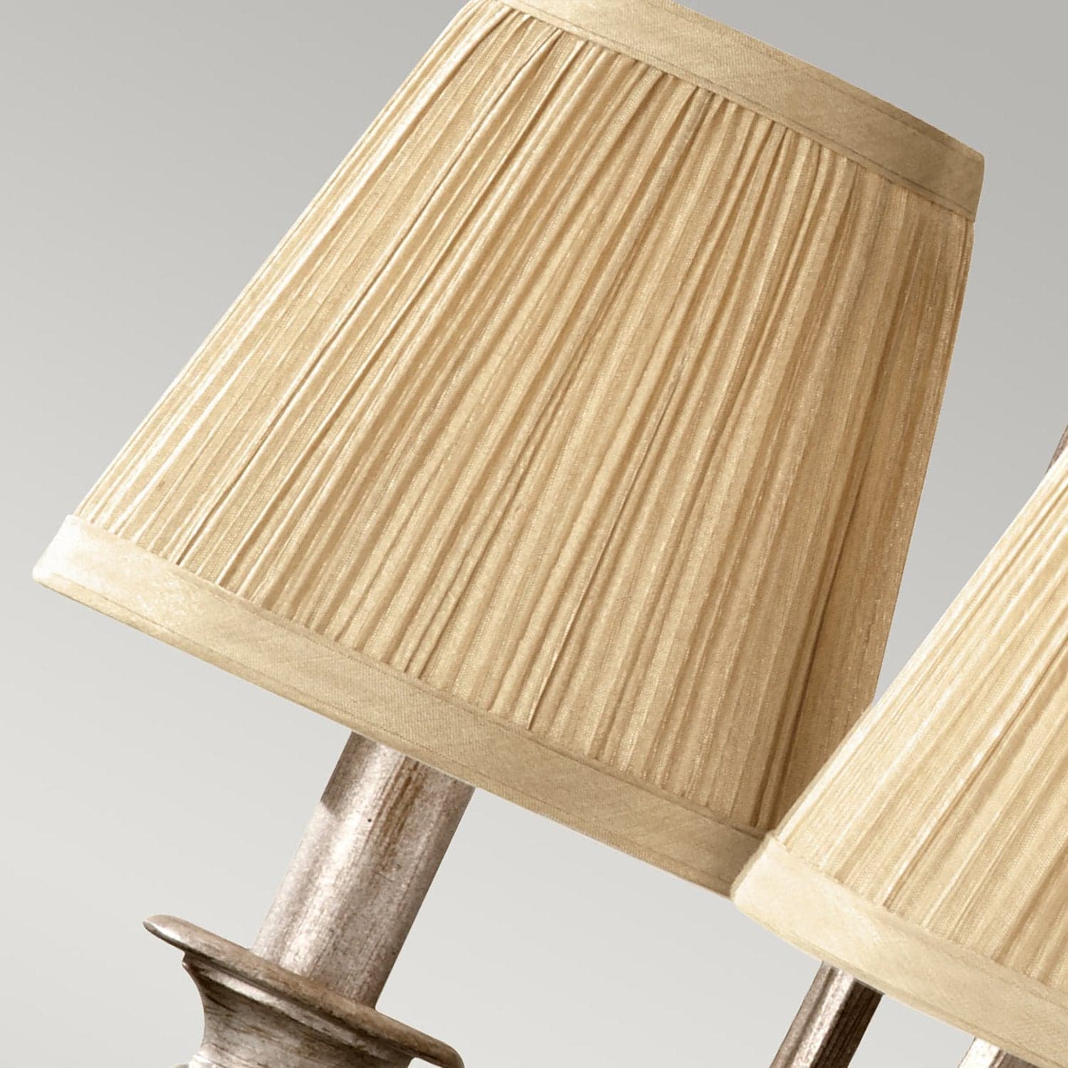 Lampadario Contemporaneo Abbey Acciaio Sabbia Argentata 3 Luci E14 in Lampadari LuceArt - Montecorvino Pugliano, commercioVirtuoso.it