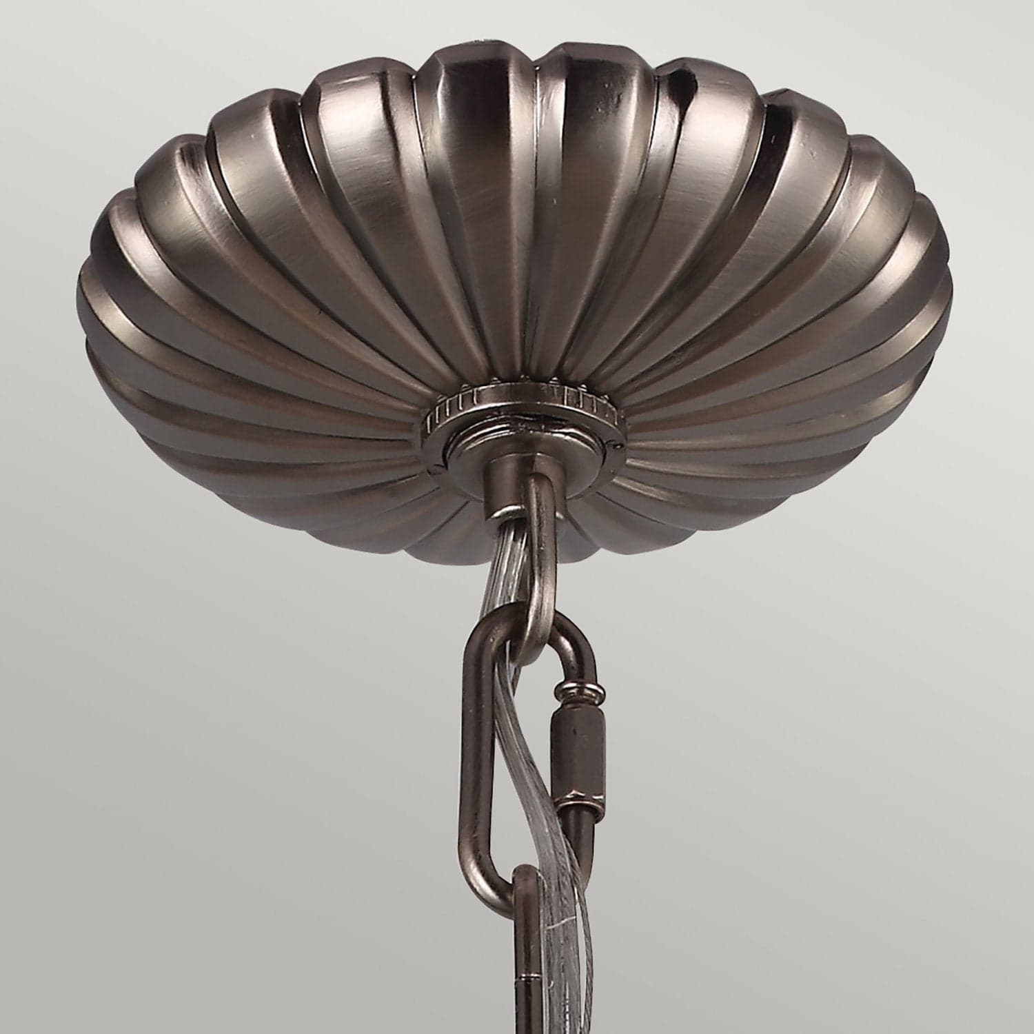 Lampadario Industrial Nordico Adams Acciaio Nichel Antico Vetro 3 Luci E14 in Lampade a sospensione LuceArt - Montecorvino Pugliano, commercioVirtuoso.it