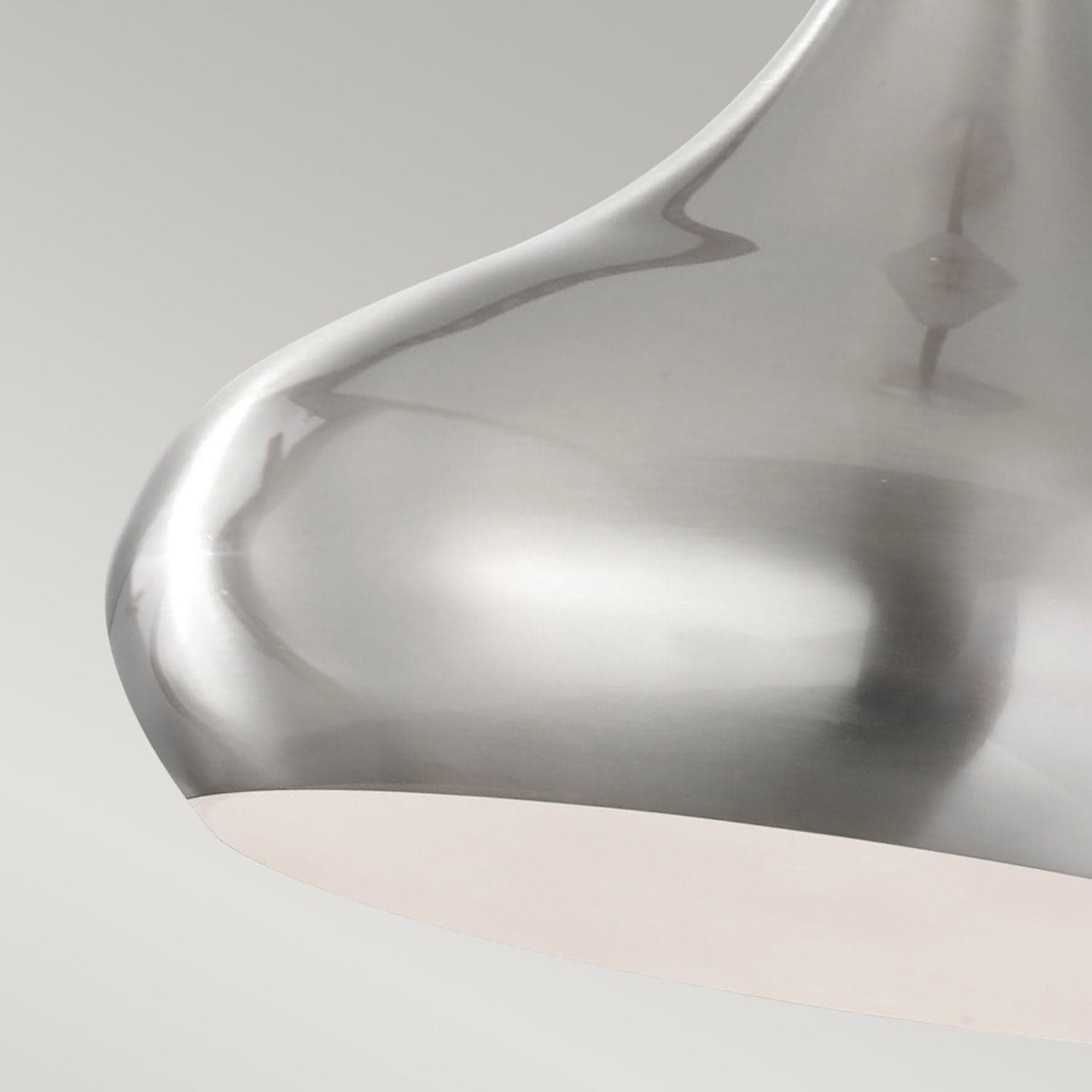 Sospensione Contemporanea Beso Acciaio Spazzolato 1 Luce E27 D25,4Cm in Lampade a sospensione LuceArt - Montecorvino Pugliano, commercioVirtuoso.it