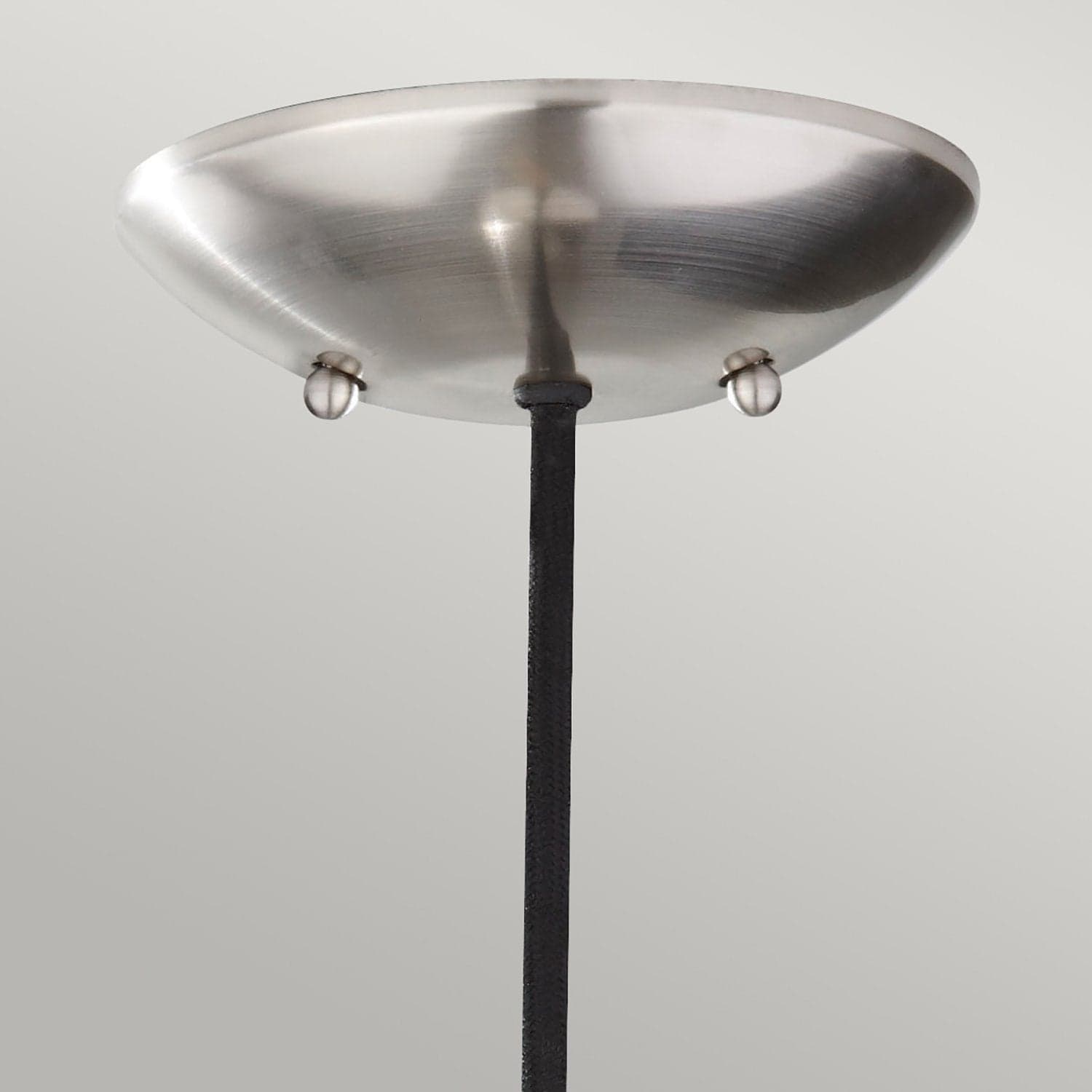 Sospensione Contemporanea Beso Acciaio Spazzolato 1 Luce E27 D18Cm in Lampade a sospensione LuceArt - Montecorvino Pugliano, commercioVirtuoso.it