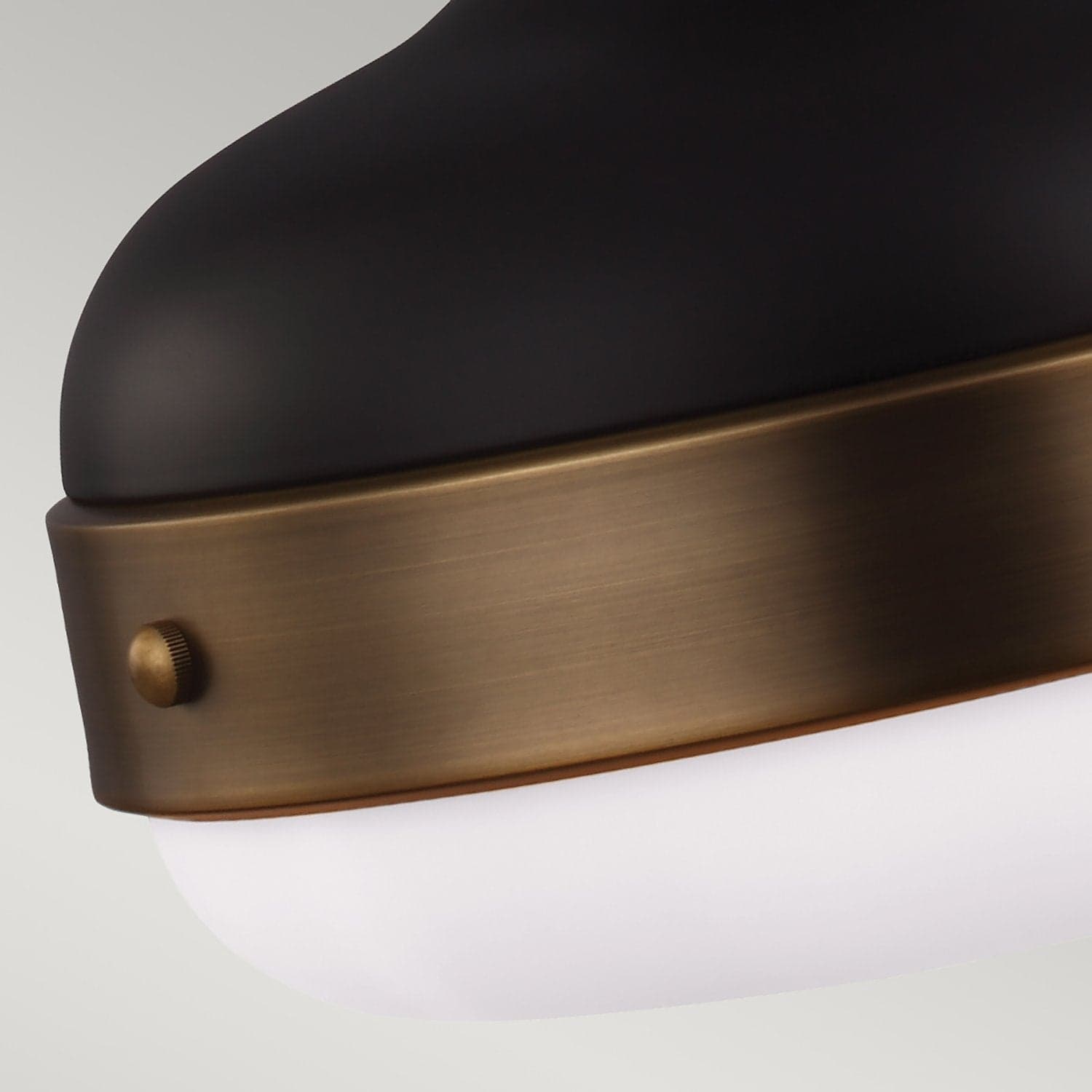 Lampadario Contemporaneo Cadence Acciaio Ottone Antico Vetro Nero 2 Luci E27 in Lampade a sospensione LuceArt - Montecorvino Pugliano, commercioVirtuoso.it