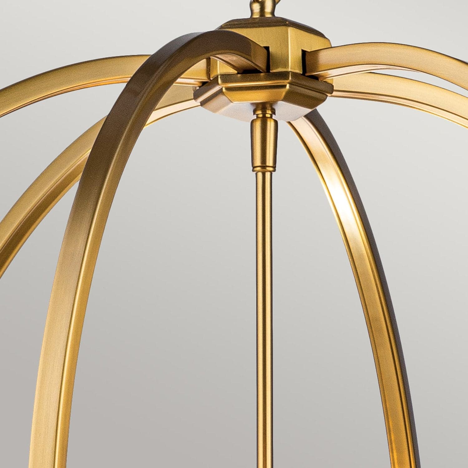 Lampadario Classico Corinne Acciaio Ottone Brunito 6 Luci E14 in Lampadari LuceArt - Montecorvino Pugliano, commercioVirtuoso.it