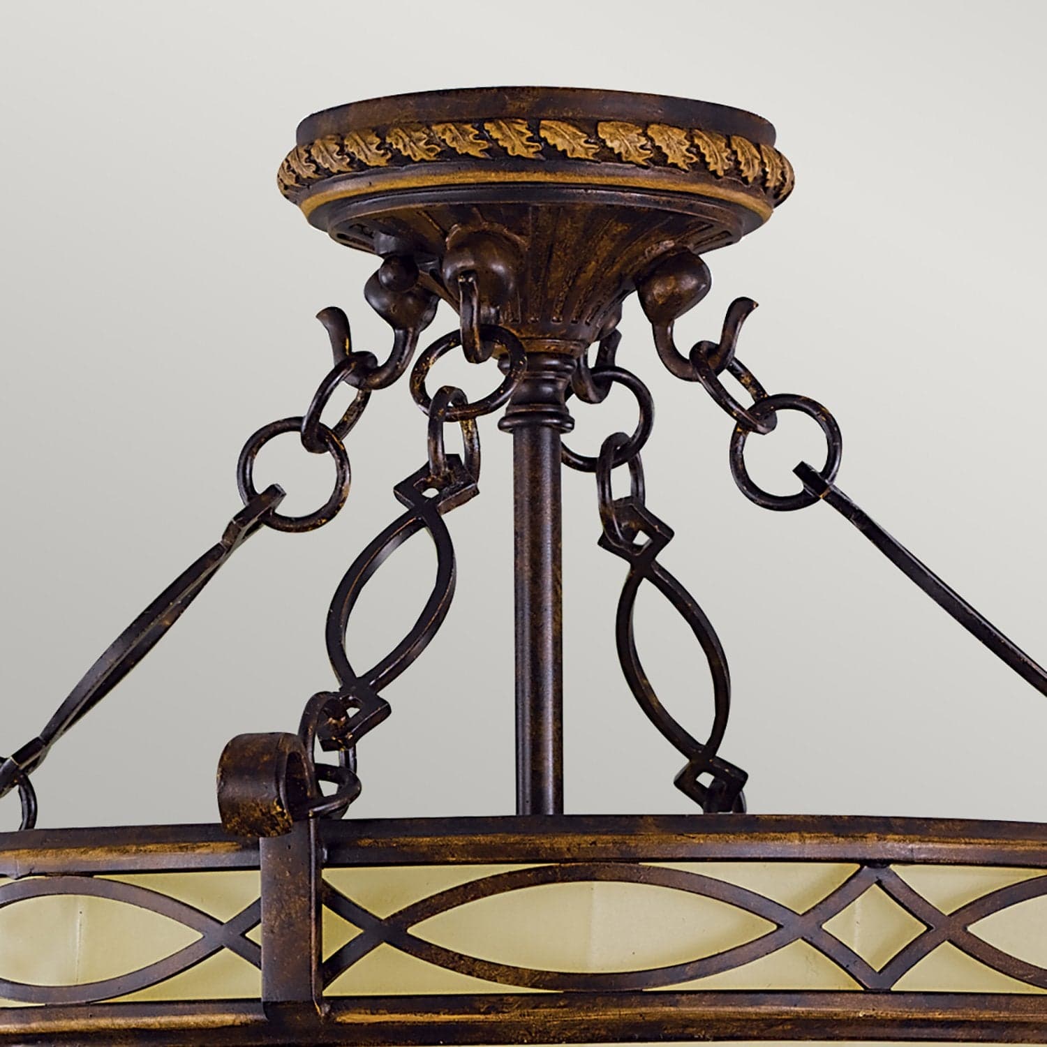 Lampadario Contemporaneo Catena Drawing Room Acciaio Noce Vetro 2 Luci E27 in Lampade a sospensione LuceArt - Montecorvino Pugliano, commercioVirtuoso.it