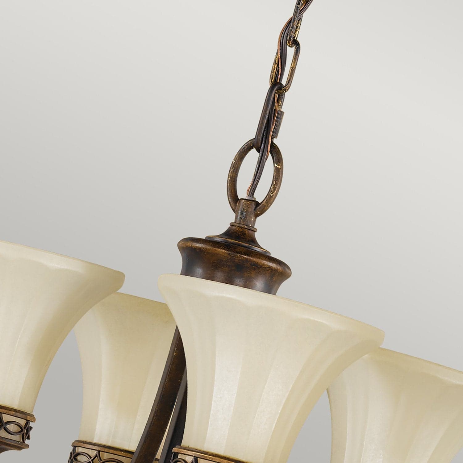 Lampadario Contemporaneo Drawing Room Acciaio Noce Vetro 4 Luci E27 in Lampade a sospensione LuceArt - Montecorvino Pugliano, commercioVirtuoso.it