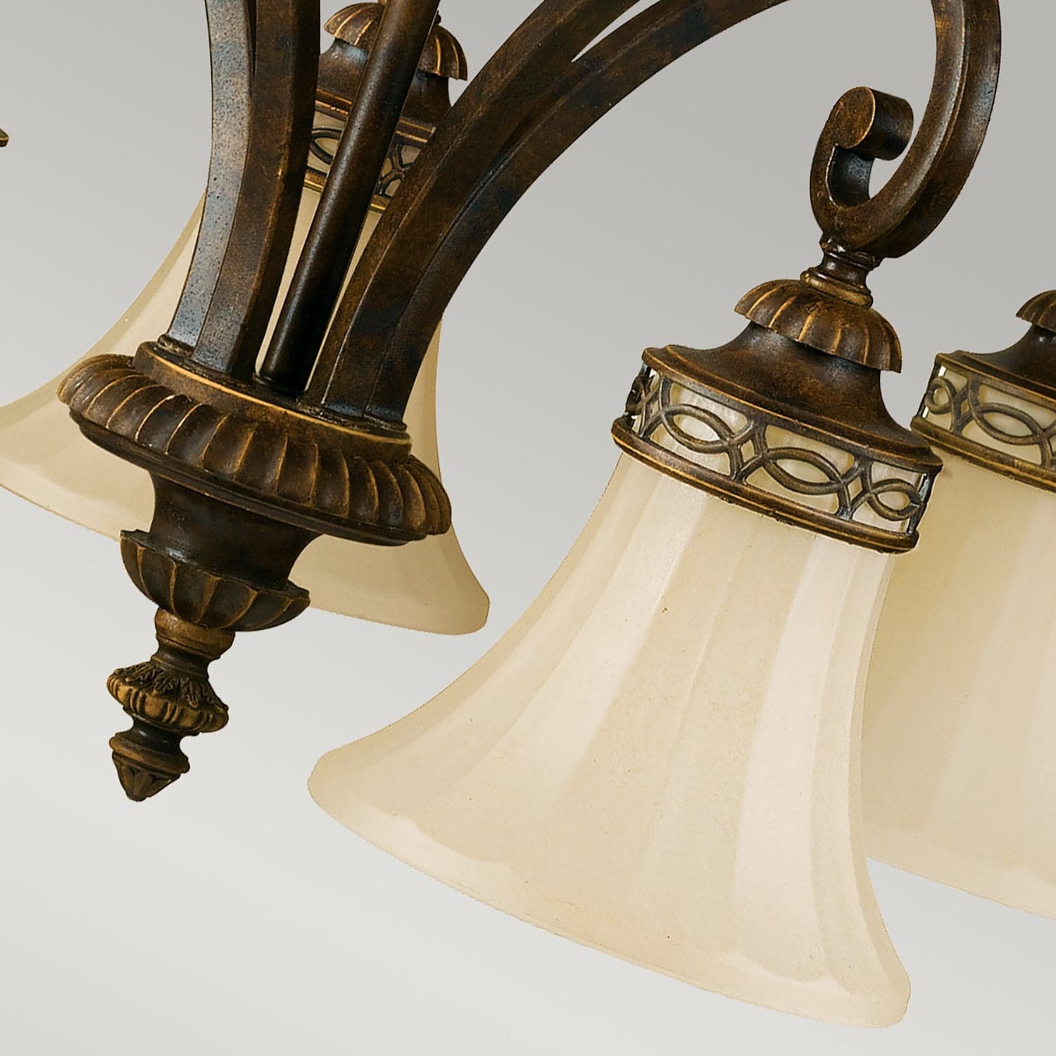 Lampadario Contemporaneo Drawing Room Acciaio Noce Vetro 5 Luci E27 in Lampade a sospensione LuceArt - Montecorvino Pugliano, commercioVirtuoso.it