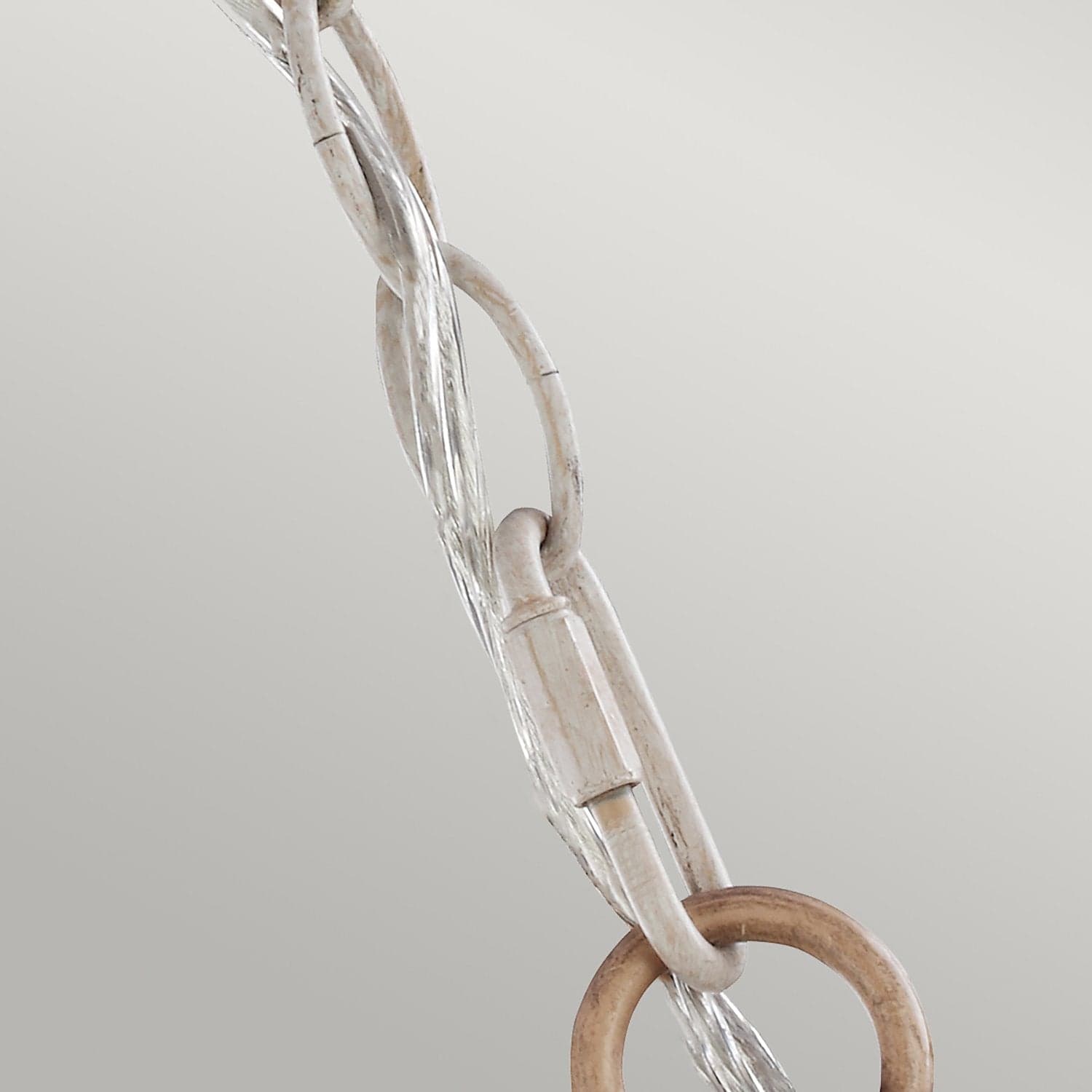 Lampadario Classico Hartsville Acciaio Gesso Legno Marrone 3 Luci E14 in Lampadari LuceArt - Montecorvino Pugliano, commercioVirtuoso.it