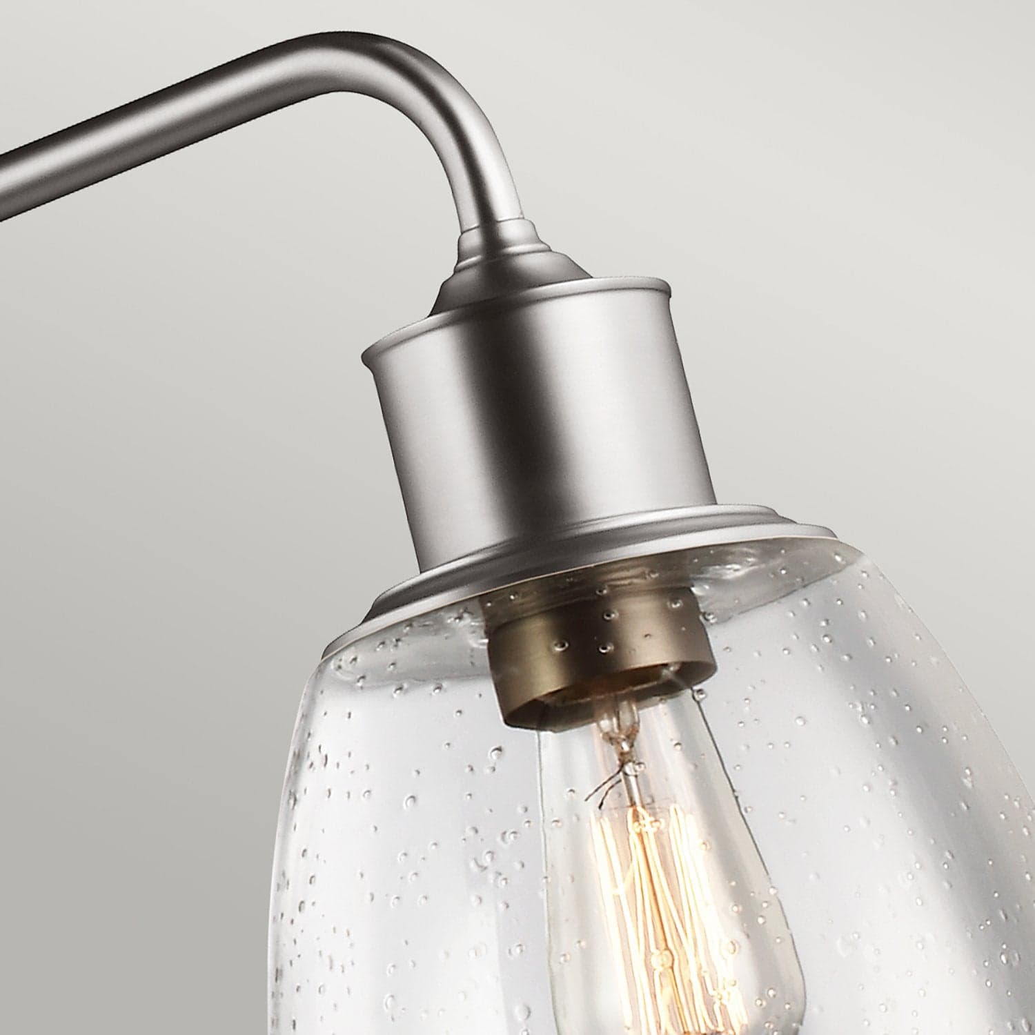 Lampadario Contemporaneo Hobson Acciaio Nichel Satinato 3 Luci E27 in Lampade a sospensione LuceArt - Montecorvino Pugliano, commercioVirtuoso.it