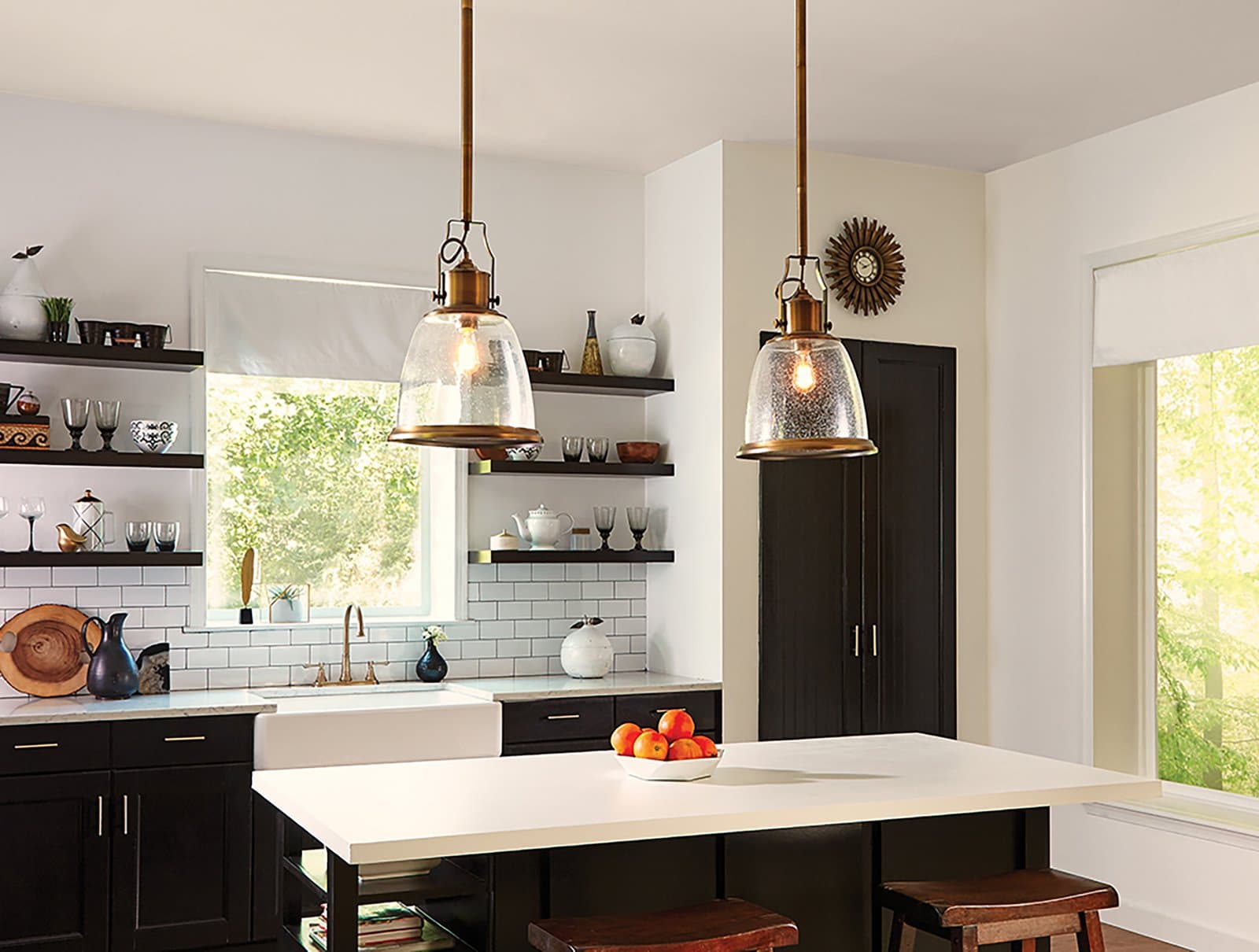 Sospensione Contemporanea Hobson Acciaio Ottone Antico 1 Luce E27 in Lampade a sospensione LuceArt - Montecorvino Pugliano, commercioVirtuoso.it