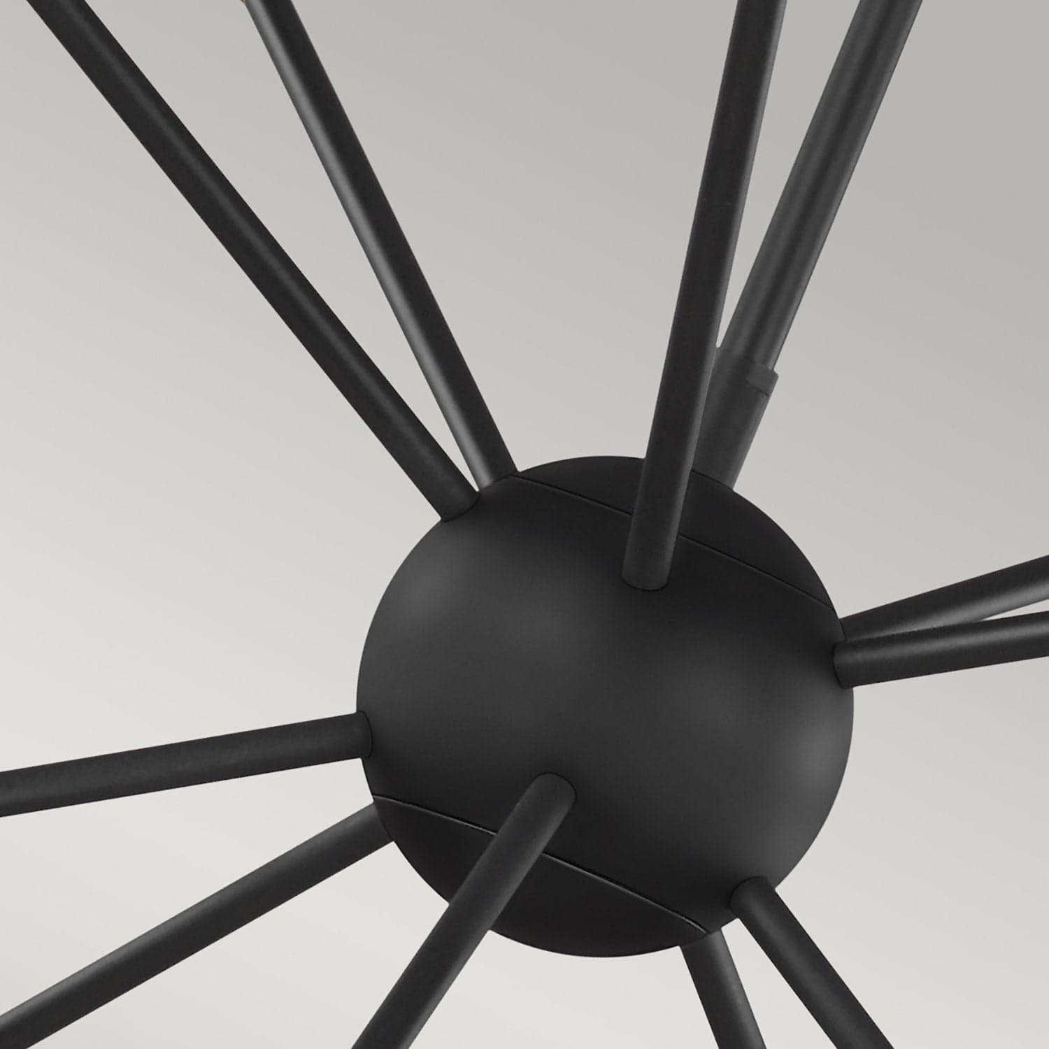 Lampadario Industrial Jax Acciaio Nero Mezzanotte 10 Luci G9 3 Ledw 3000K 3200Lm in Lampade a sospensione LuceArt - Montecorvino Pugliano, commercioVirtuoso.it