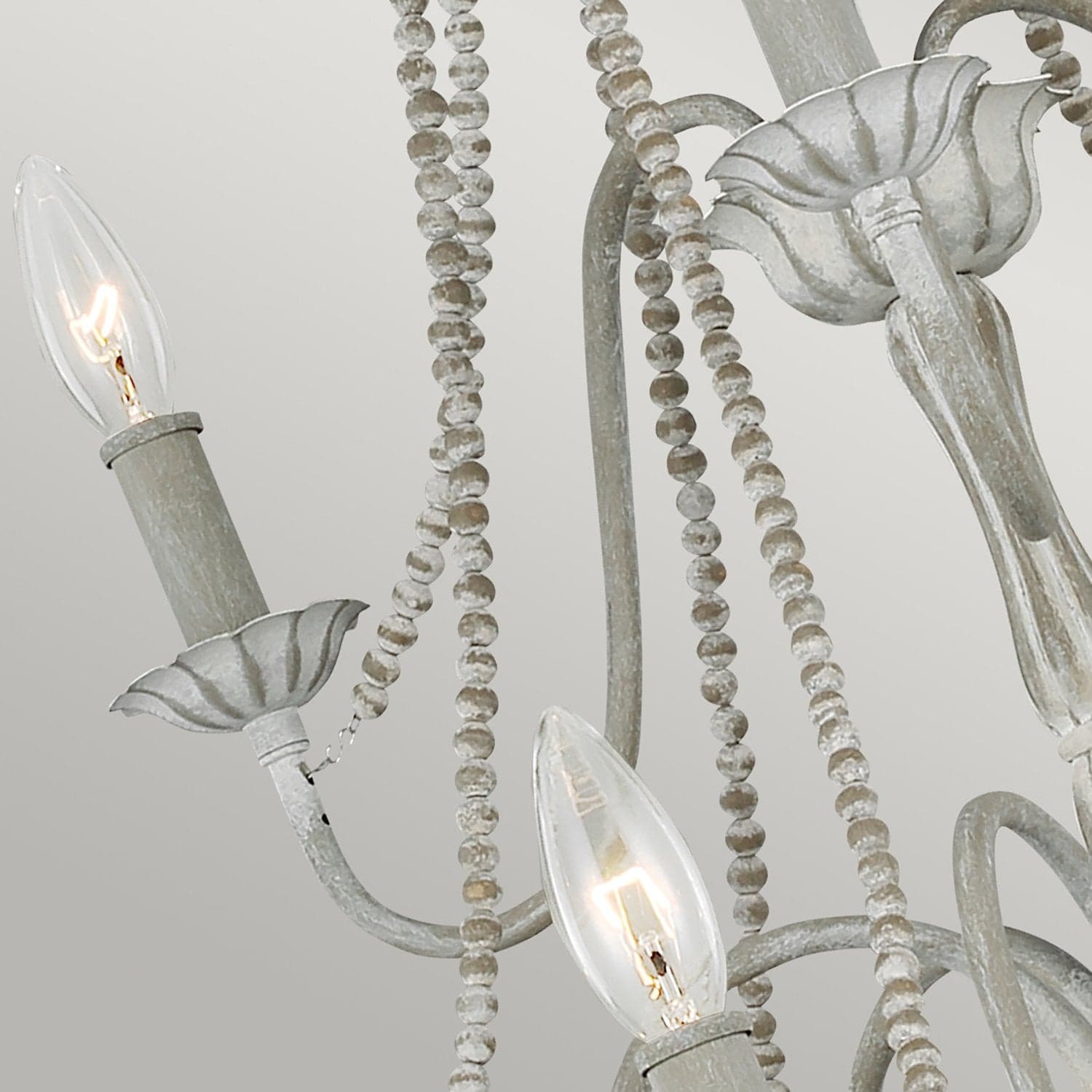 Lampadario Classico Maryville Acciaio Grigio Slavato Legno 9 Luci E14 in Lampade a sospensione LuceArt - Montecorvino Pugliano, commercioVirtuoso.it