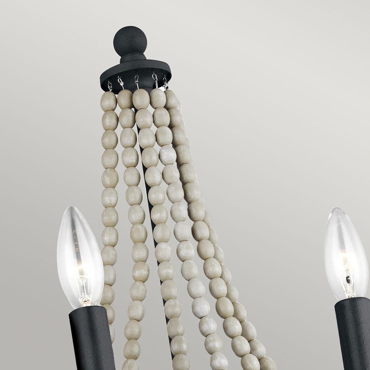 Applique Classica Nori Acciaio Zinco Scuro Anticato Legno Grigio 2 Luci E14 in Applique LuceArt - Montecorvino Pugliano, commercioVirtuoso.it