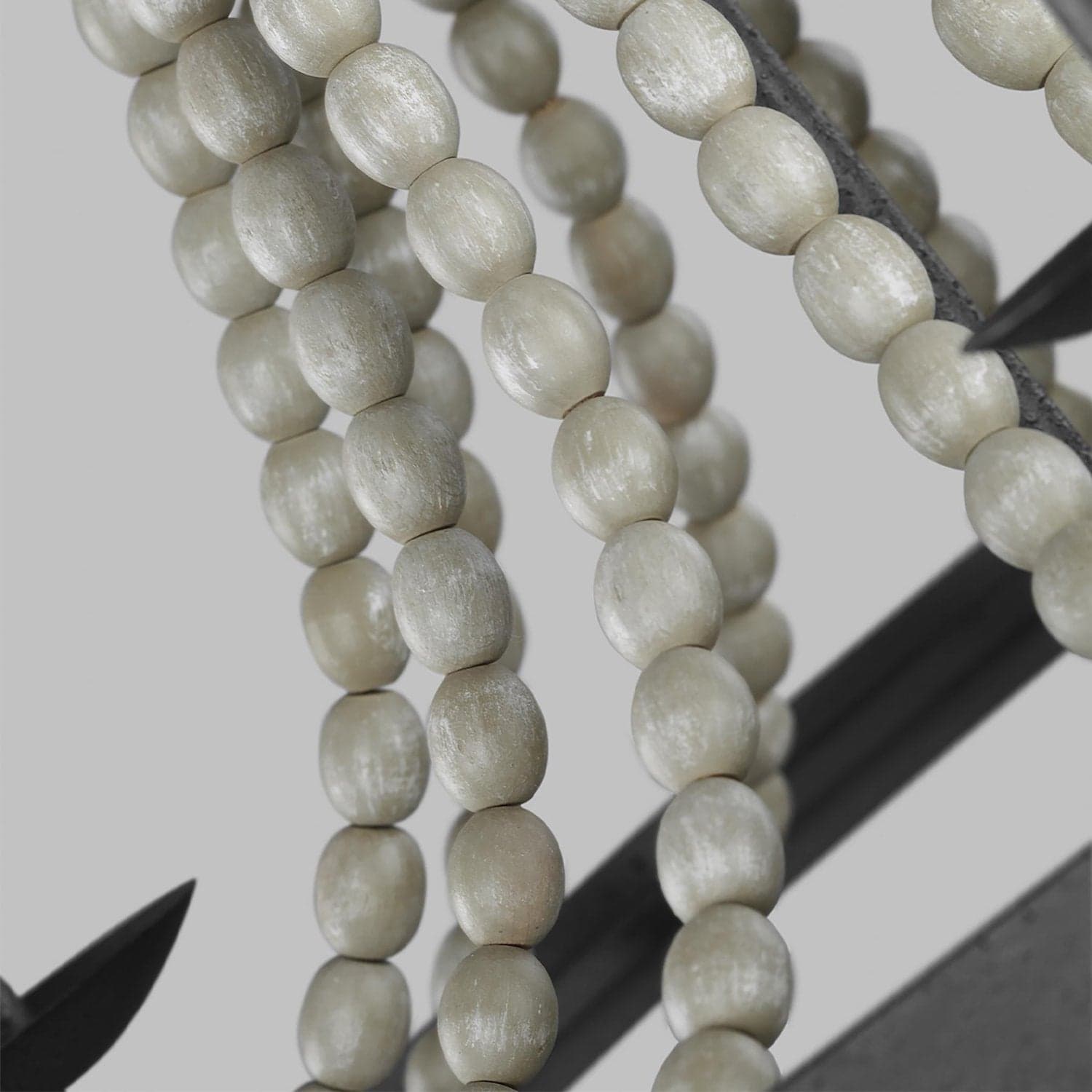 Lampadario Classico Nori Acciaio Zinco Scuro Anticato Legno Grigio 3 Luci E14 in Lampade a sospensione LuceArt - Montecorvino Pugliano, commercioVirtuoso.it
