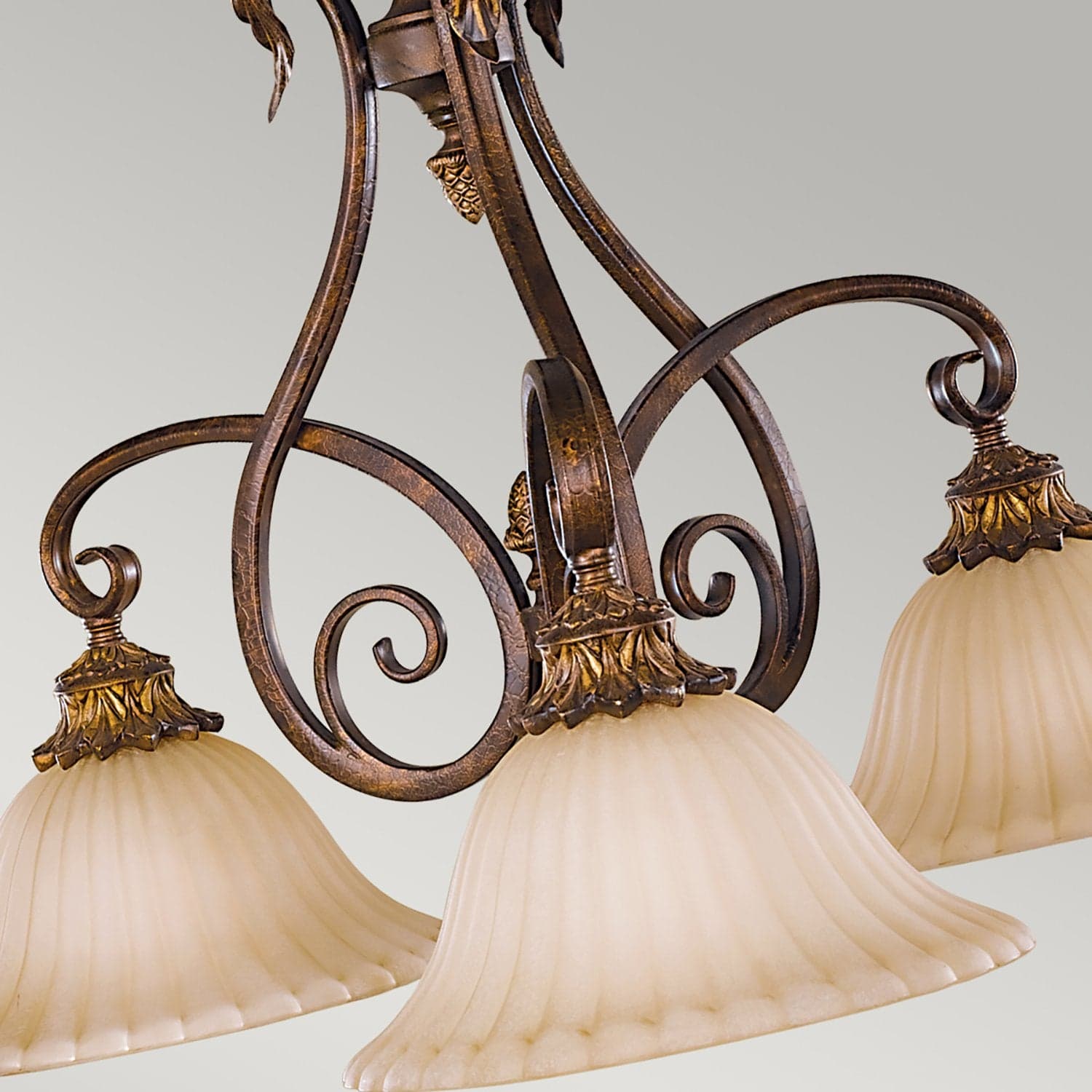 Lampadario Contemporaneo Sonoma Valley Acciaio Marrone Antico Vetro 3 Luci E27 in Lampade a sospensione LuceArt - Montecorvino Pugliano, commercioVirtuoso.it